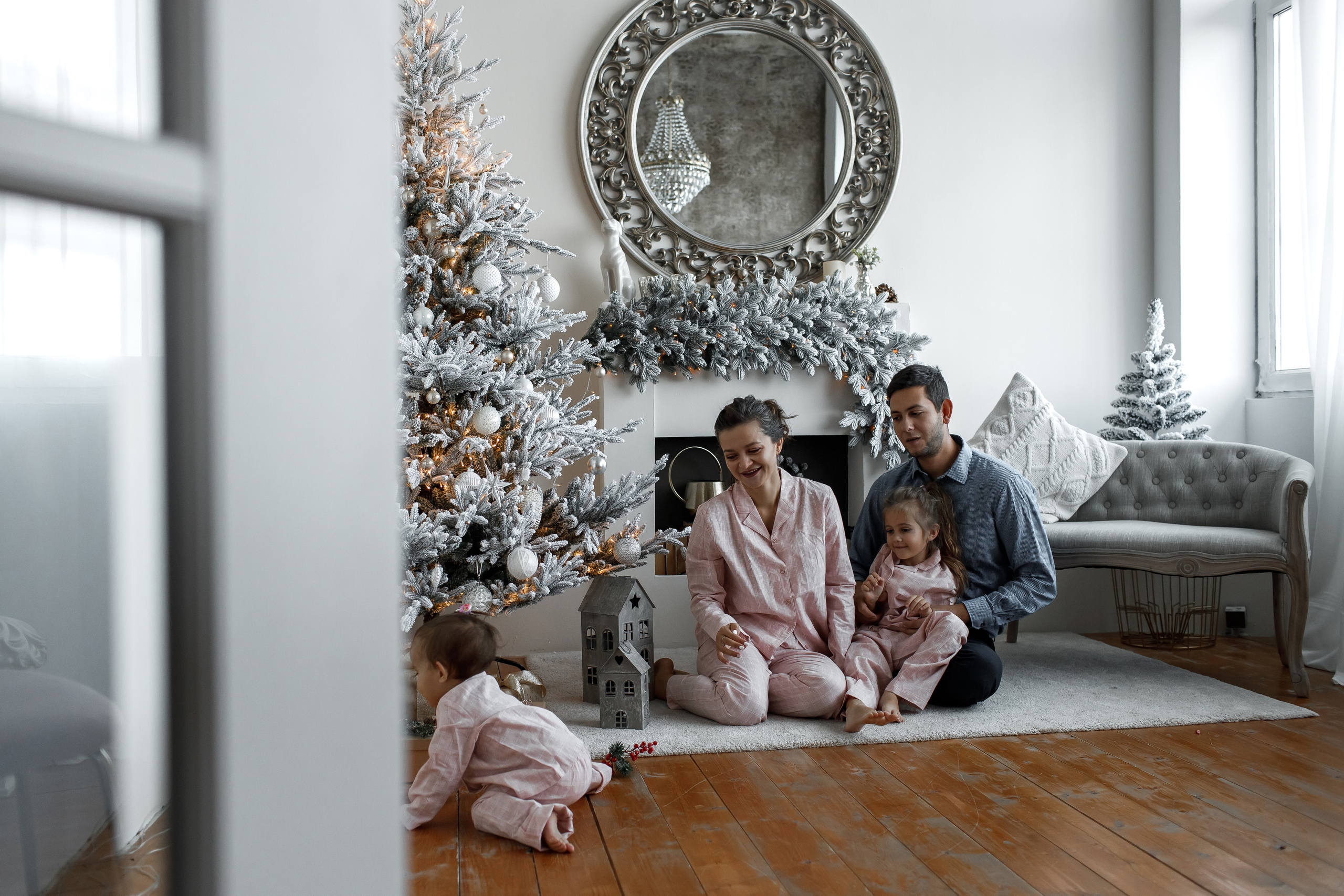 Новогодняя студийная съёмка. Свадебный и семейный фотограф в Крыму и Севастополе Дарья Королева