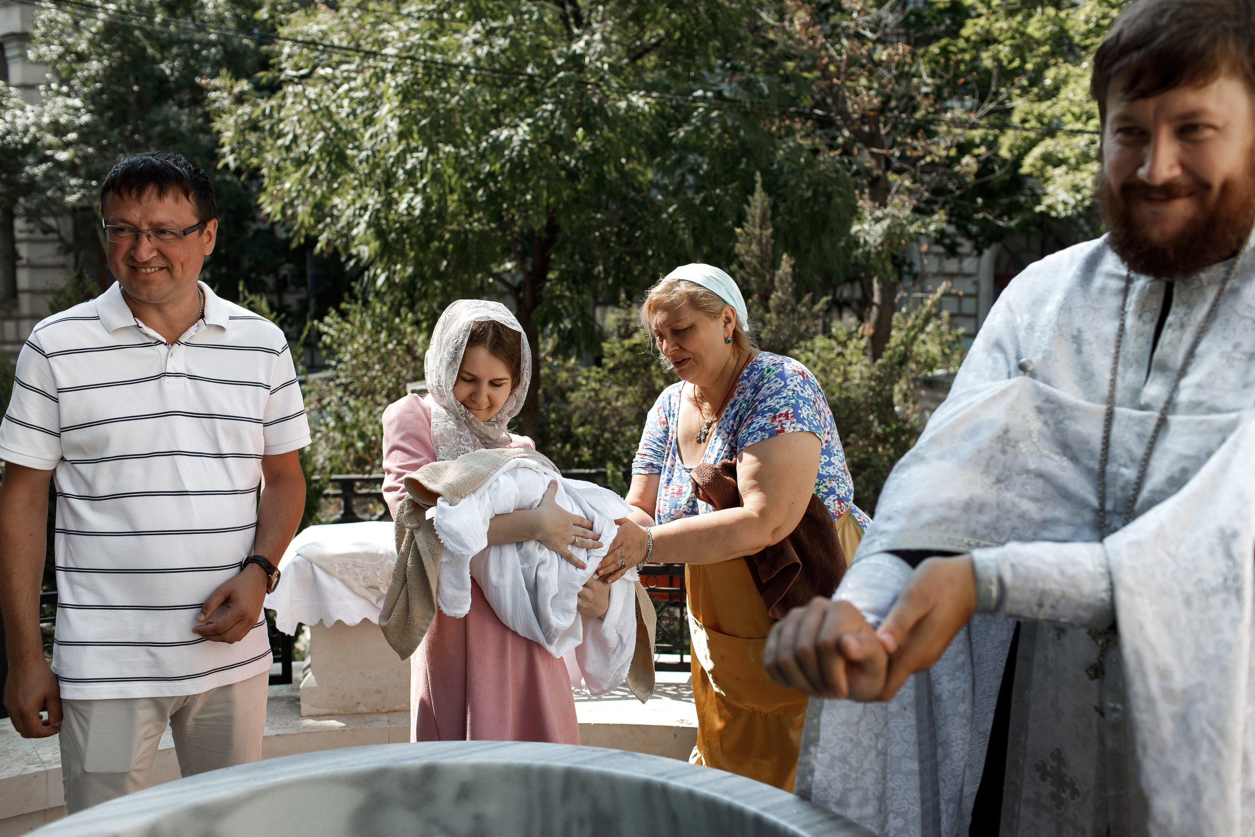 Крещение Даяны. Свадебный и семейный фотограф в Крыму и Севастополе Дарья Королева