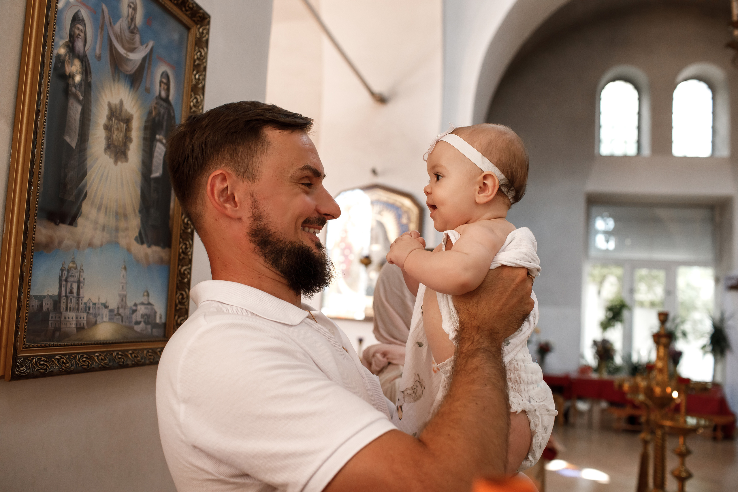 Крещение Милы. Свадебный и семейный фотограф в Крыму и Севастополе Дарья Королева