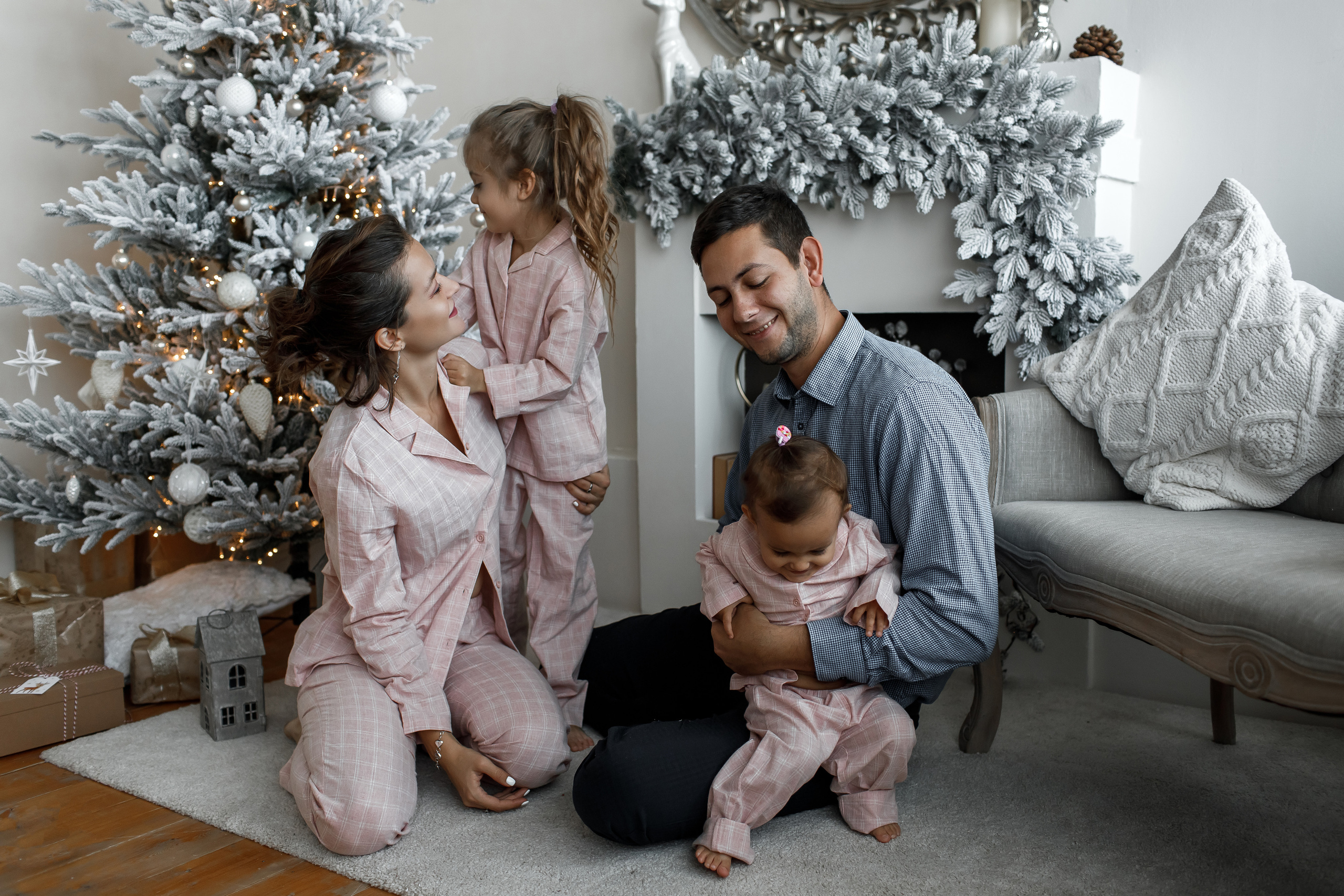 Новогодняя студийная съёмка. Свадебный и семейный фотограф в Крыму и Севастополе Дарья Королева