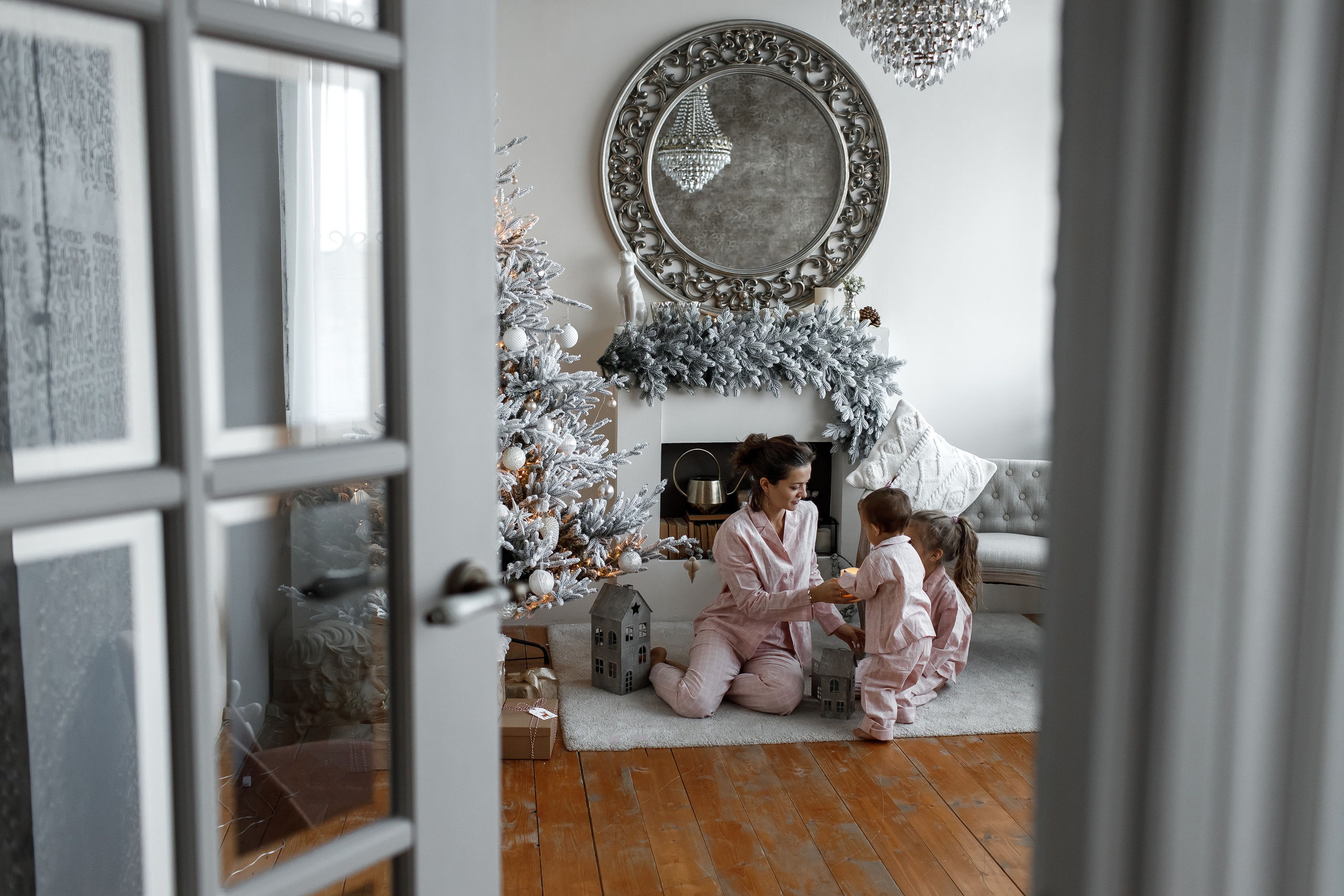 Новогодняя студийная съёмка. Свадебный и семейный фотограф в Крыму и Севастополе Дарья Королева