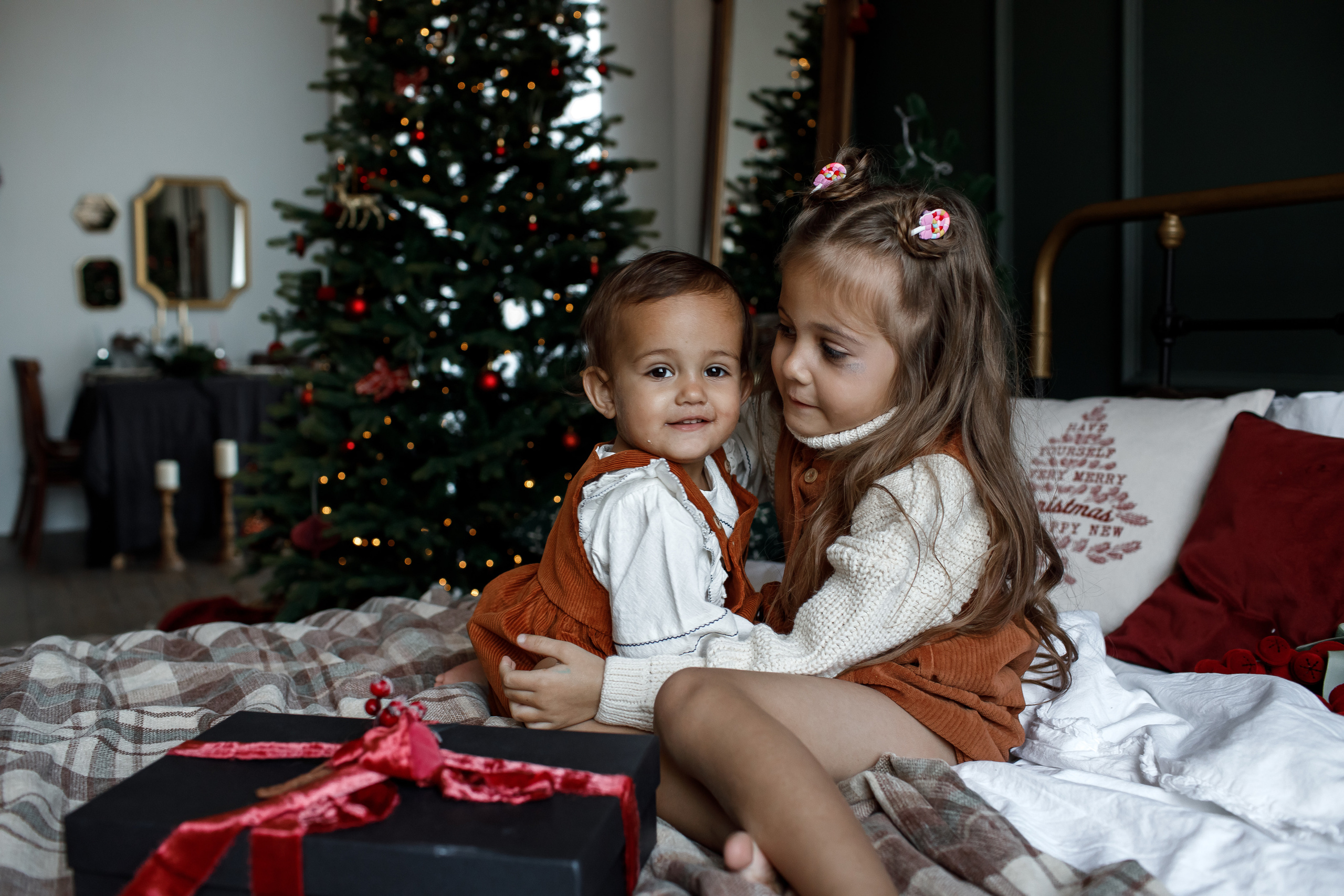 Новогодняя студийная съёмка. Свадебный и семейный фотограф в Крыму и Севастополе Дарья Королева