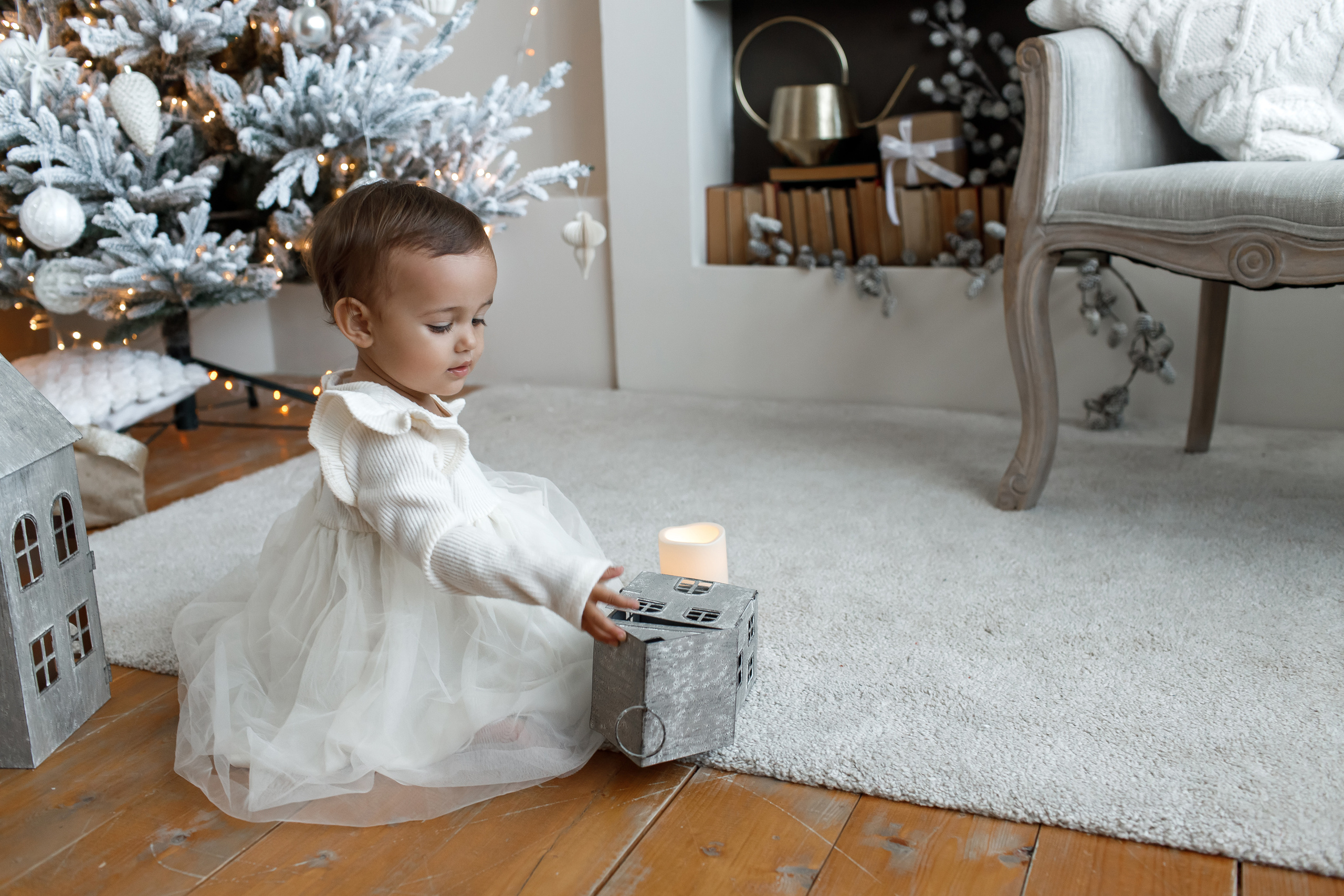 Новогодняя студийная съёмка. Свадебный и семейный фотограф в Крыму и Севастополе Дарья Королева