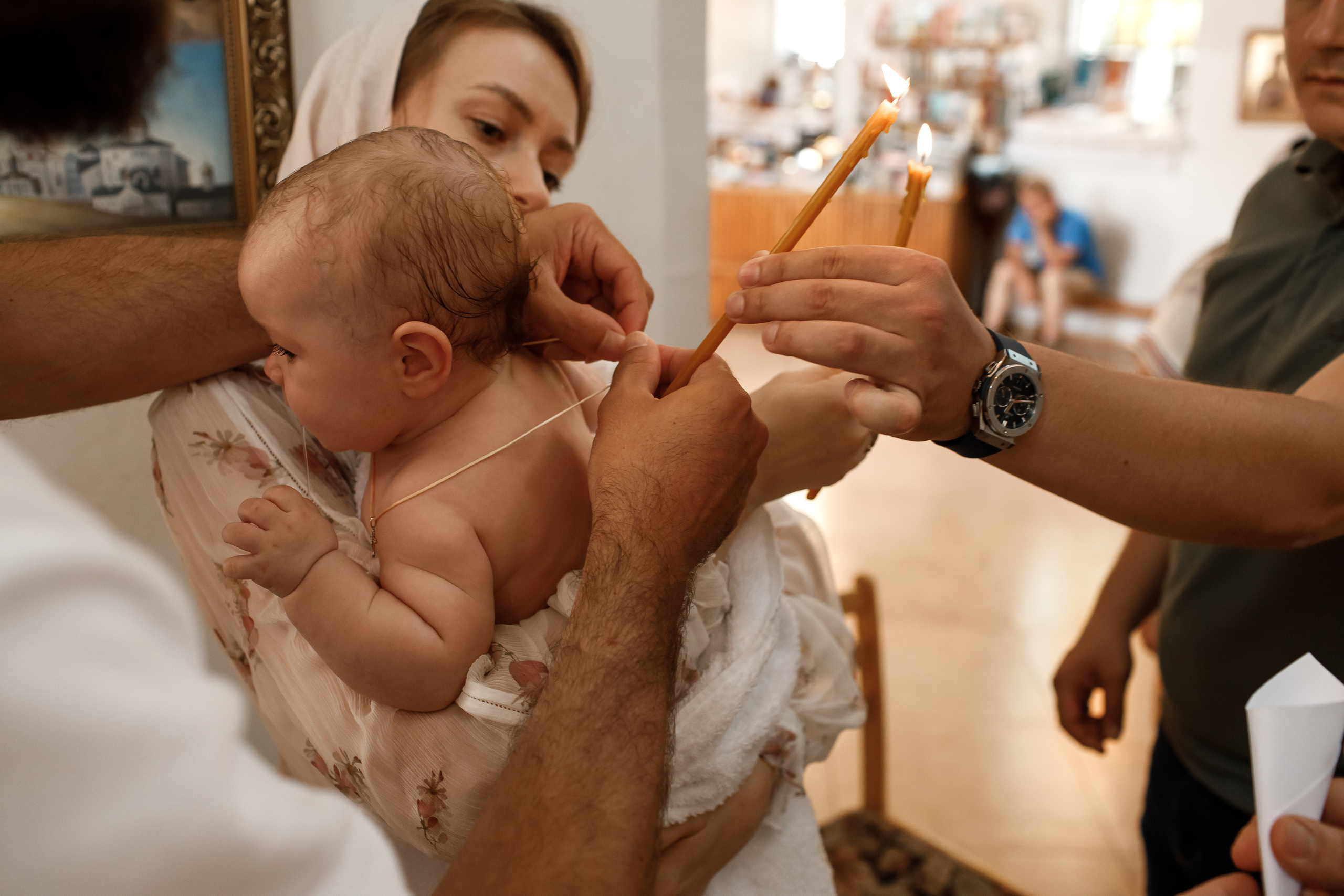 Крещение Милы. Свадебный и семейный фотограф в Крыму и Севастополе Дарья Королева