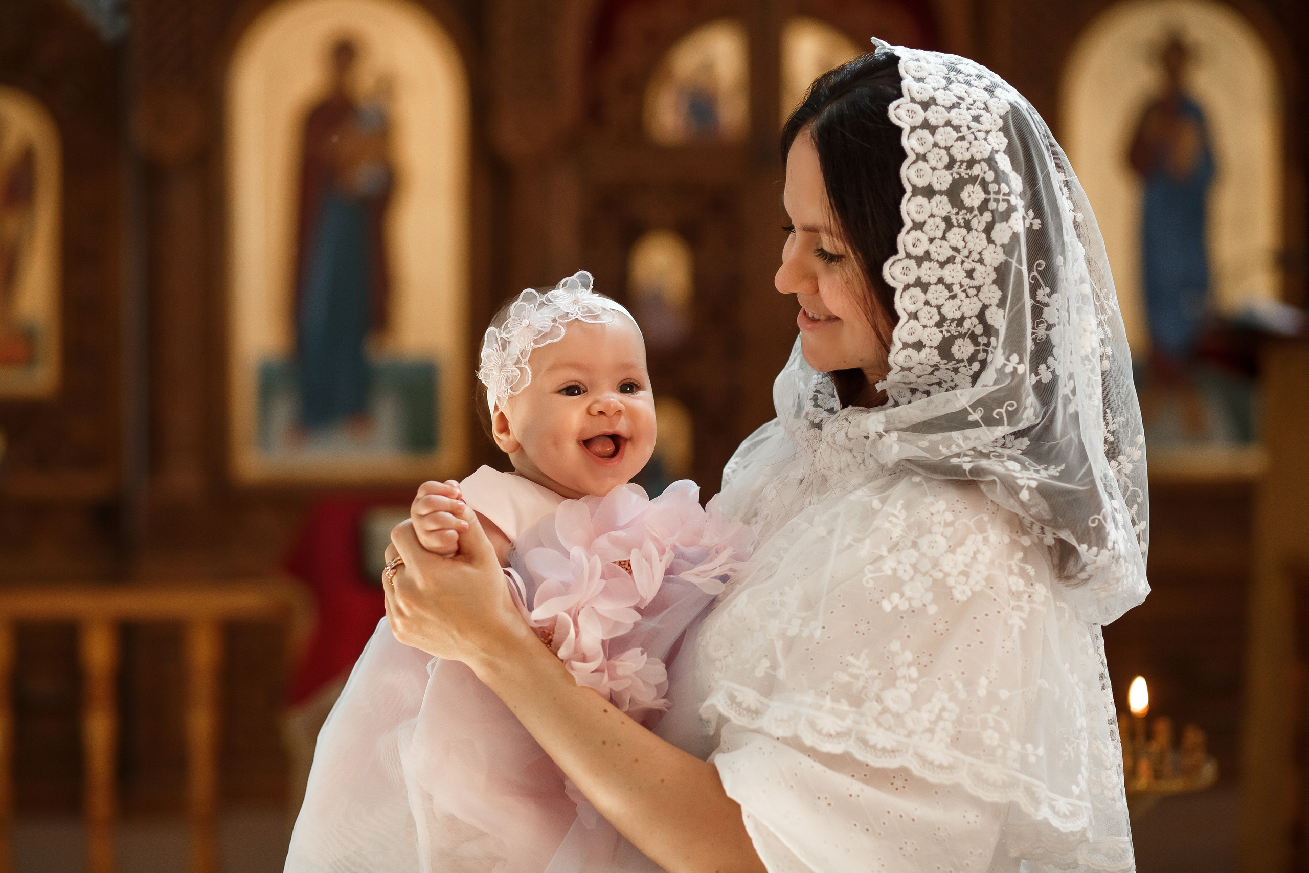 Крещение Милы. Свадебный и семейный фотограф в Крыму и Севастополе Дарья Королева