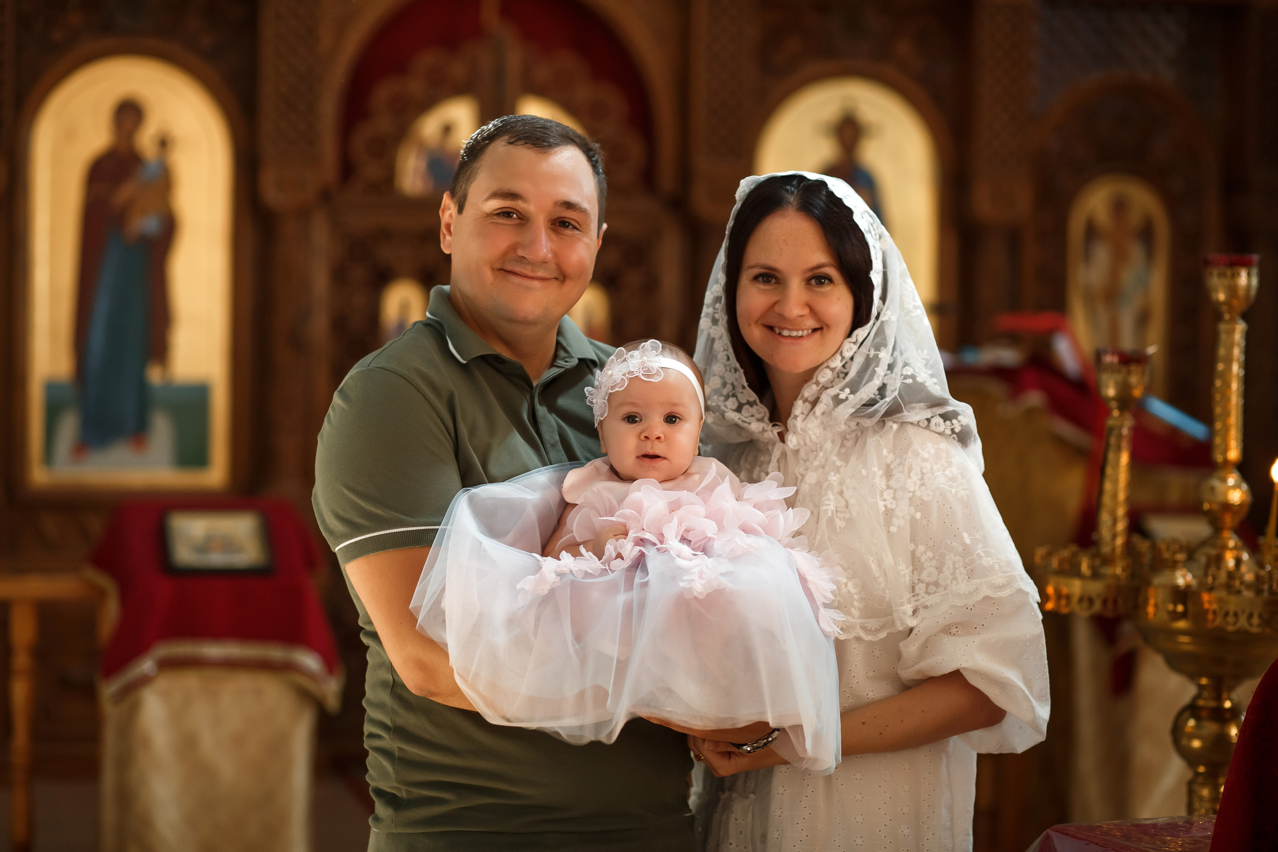 Крещение Милы. Свадебный и семейный фотограф в Крыму и Севастополе Дарья Королева
