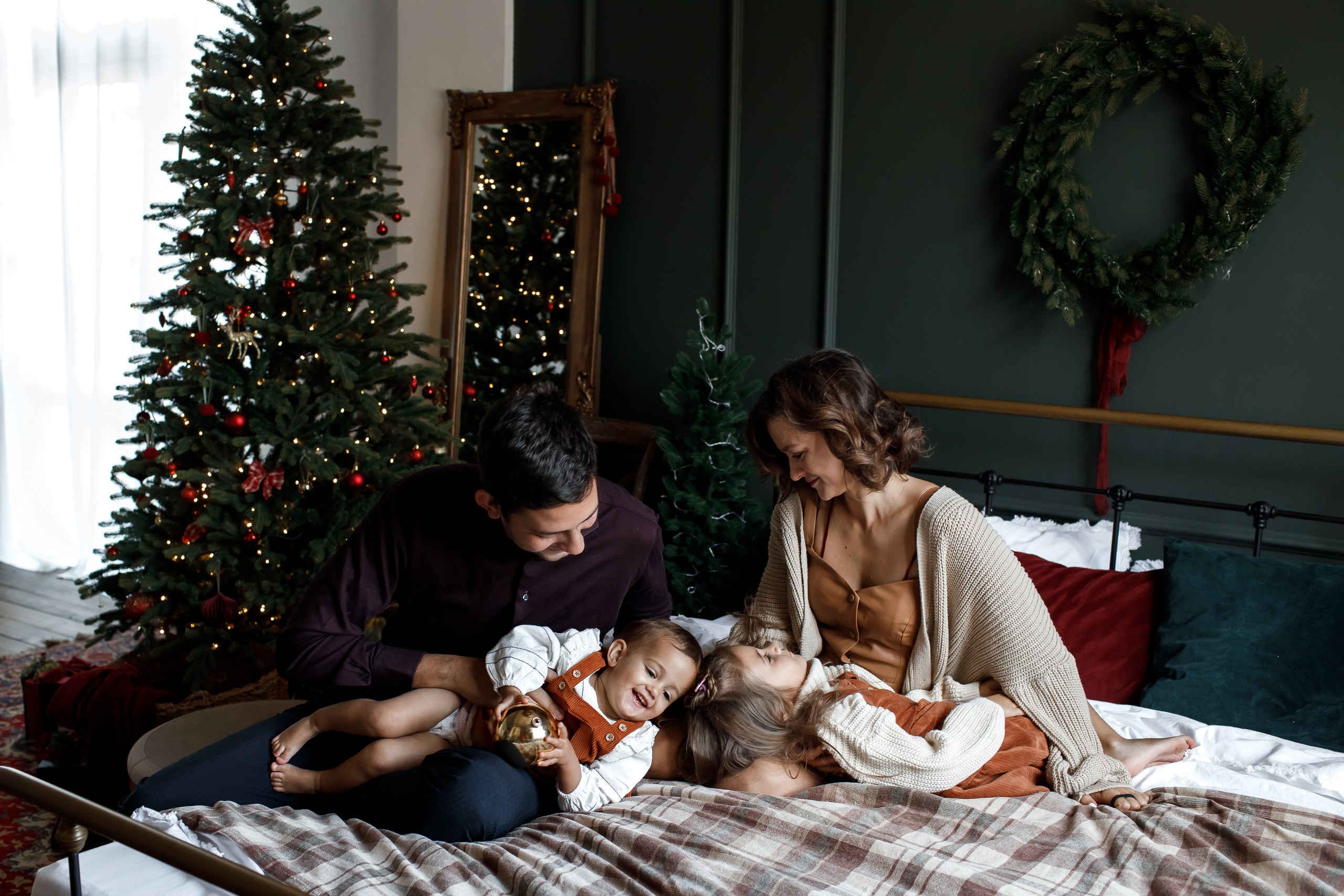 Новогодняя студийная съёмка. Свадебный и семейный фотограф в Крыму и Севастополе Дарья Королева