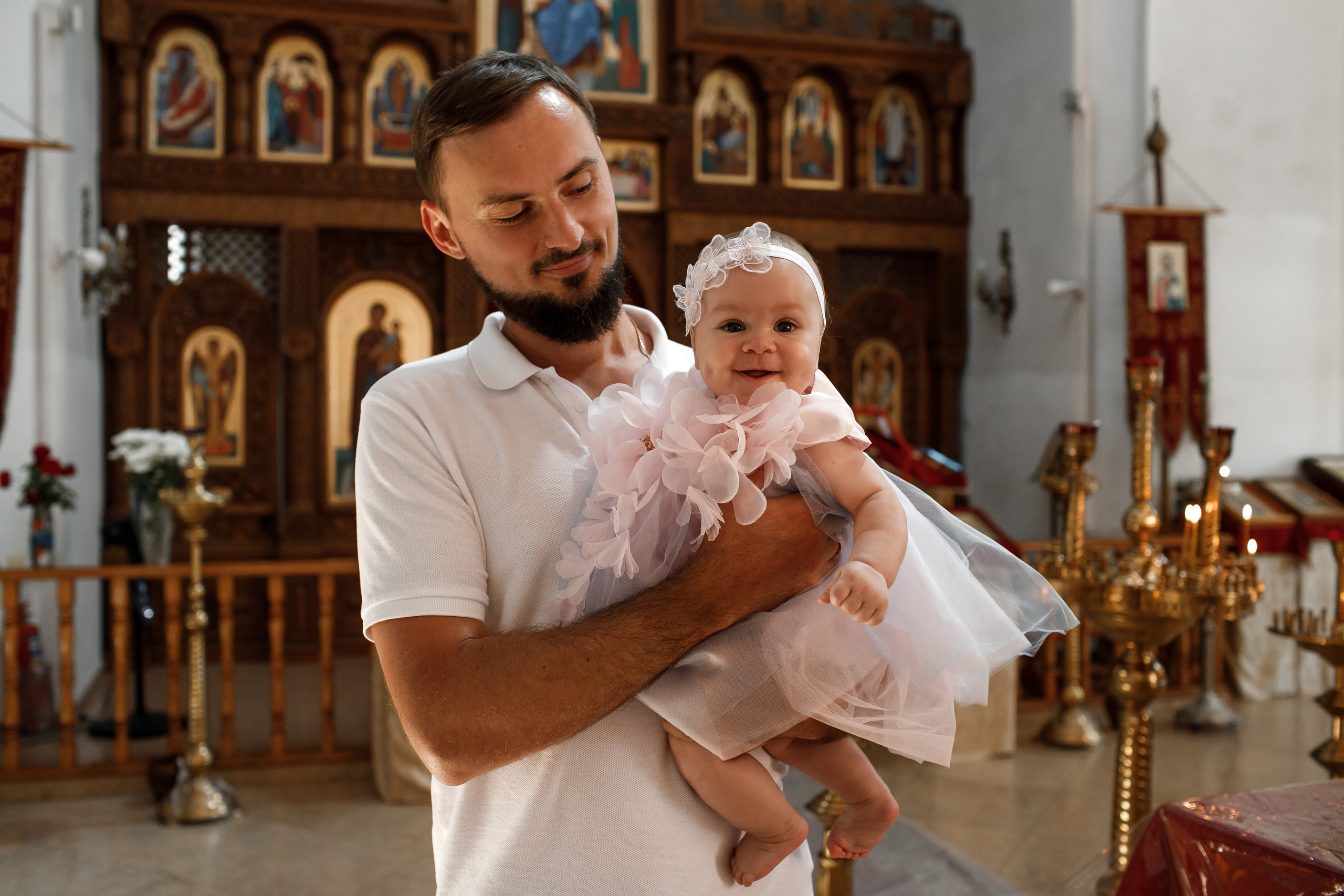 Крещение Милы. Свадебный и семейный фотограф в Крыму и Севастополе Дарья Королева