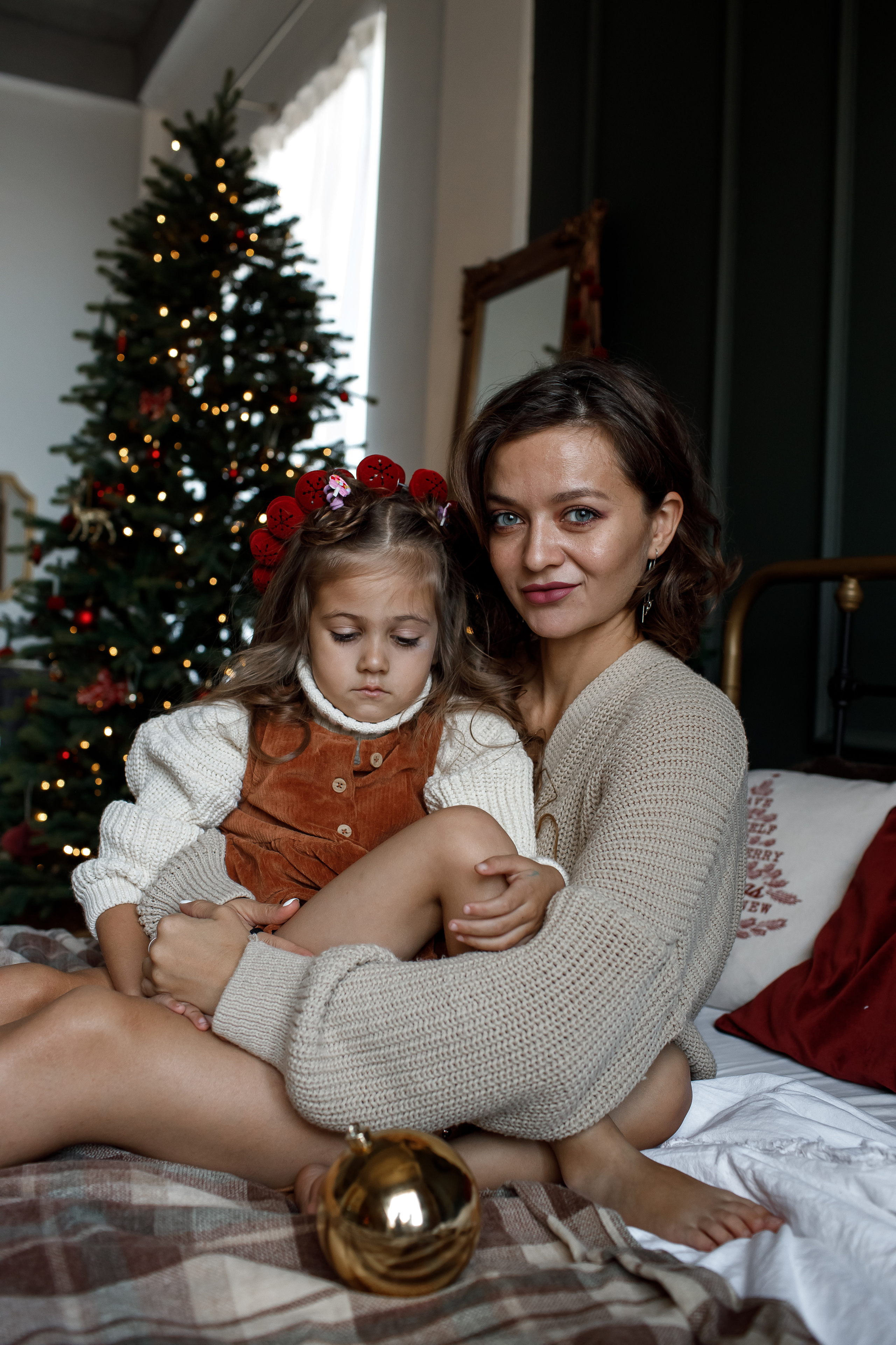 Новогодняя студийная съёмка. Свадебный и семейный фотограф в Крыму и Севастополе Дарья Королева