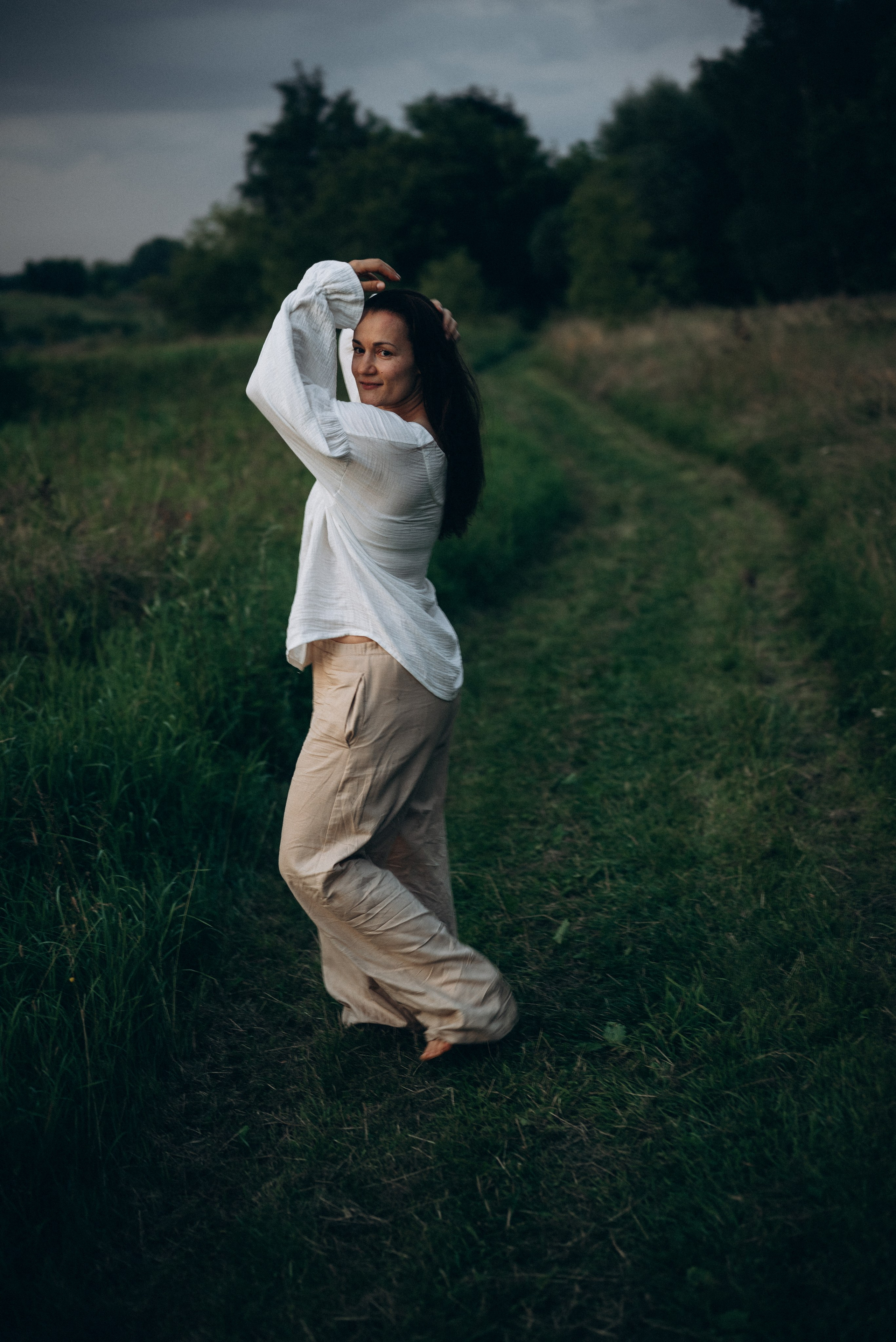 Игры на закате. Семейный фотограф в Москве Дарья Пузикова