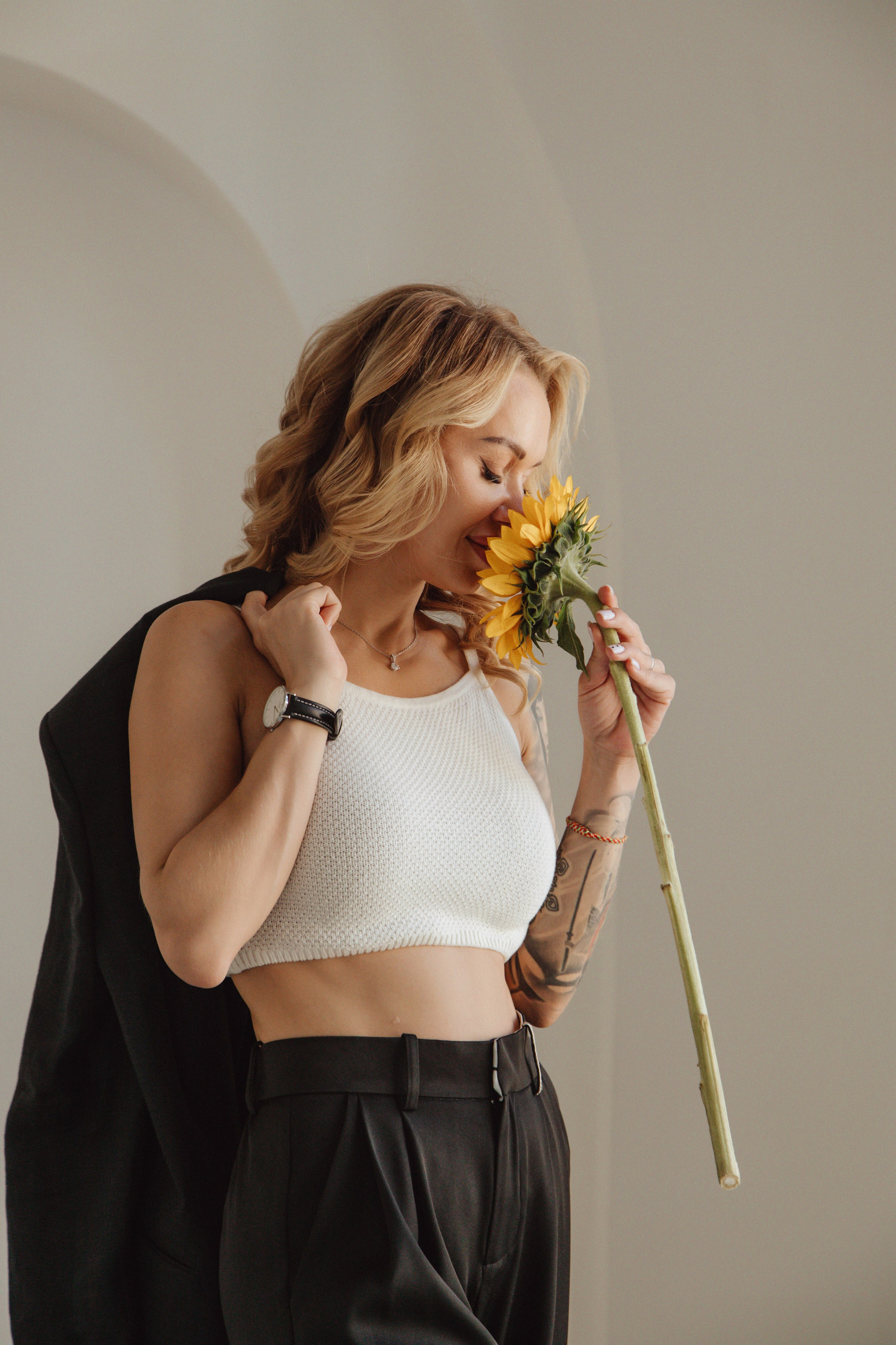 Олеся. Фотосессия на улице и в студии. Фотограф Ксения Третьякова, Санкт-Петербург