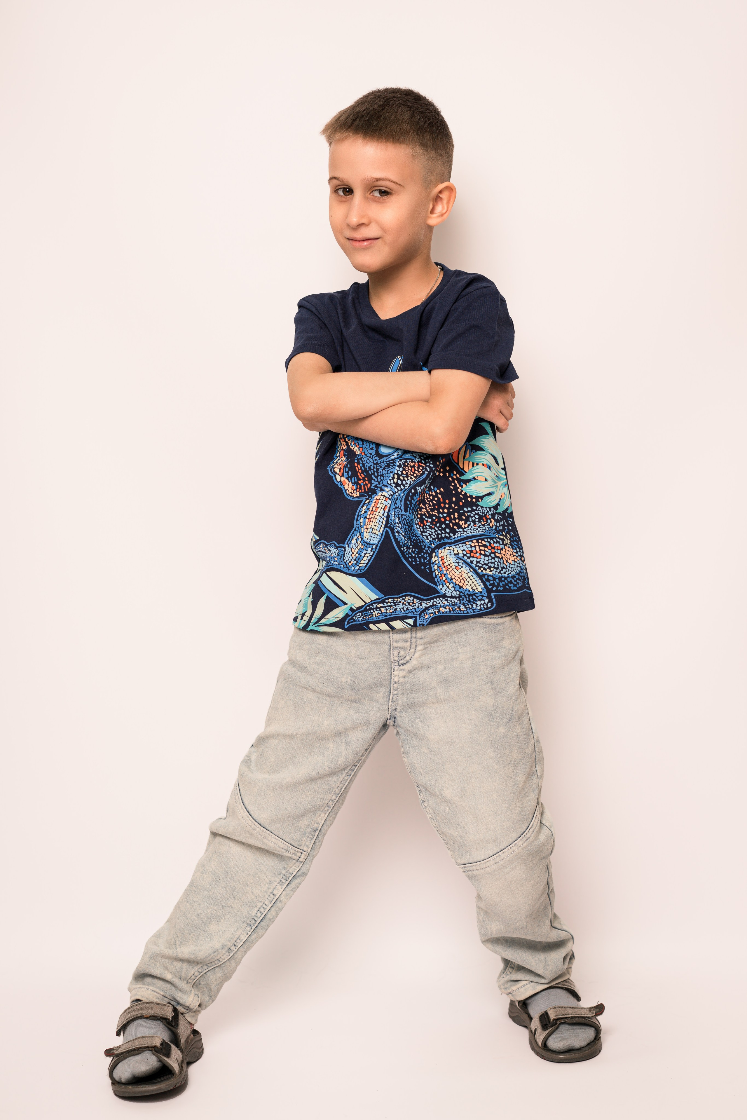 Детский сад, портреты белый фон. Фотограф Шунова Саша