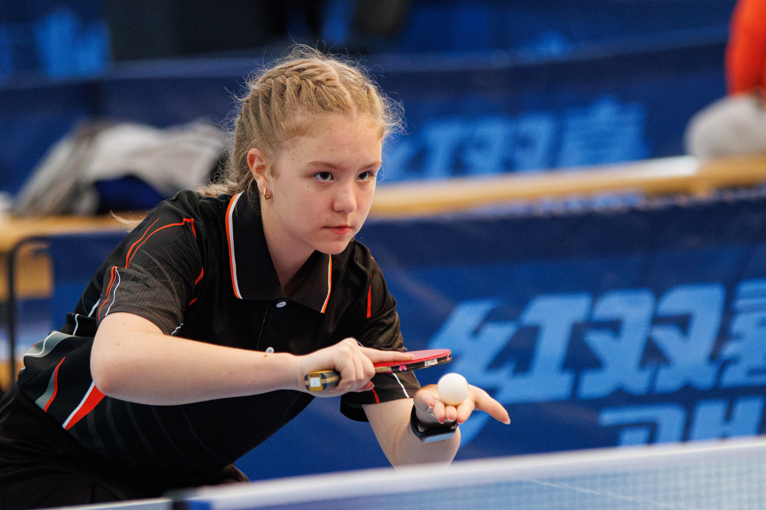 Настольный теннис. Спортивный фотограф Вадим Добедченков