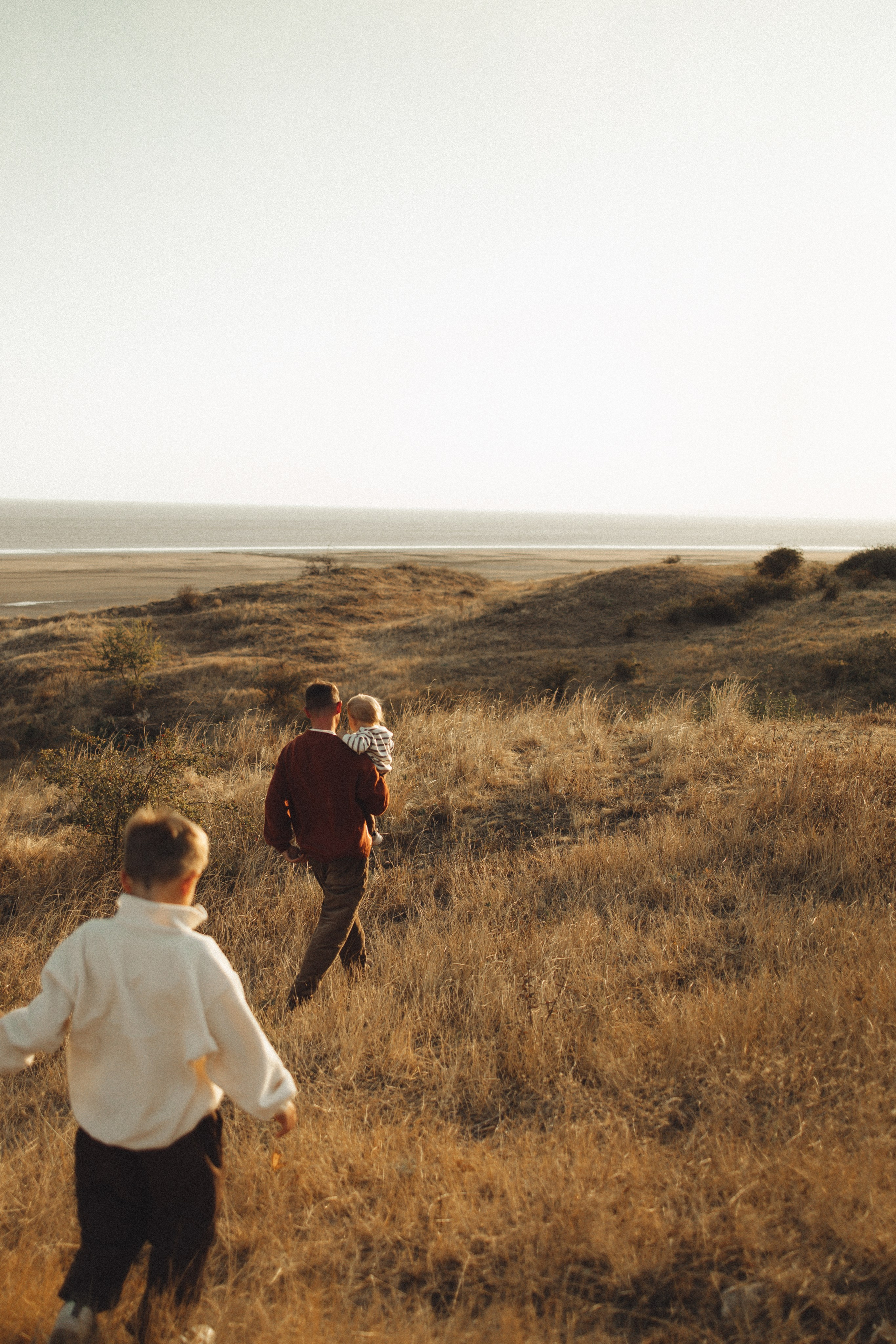 Семейная история, закат в Мержаново. Семейный и детский фотограф, таганрог, ростов-на-дону