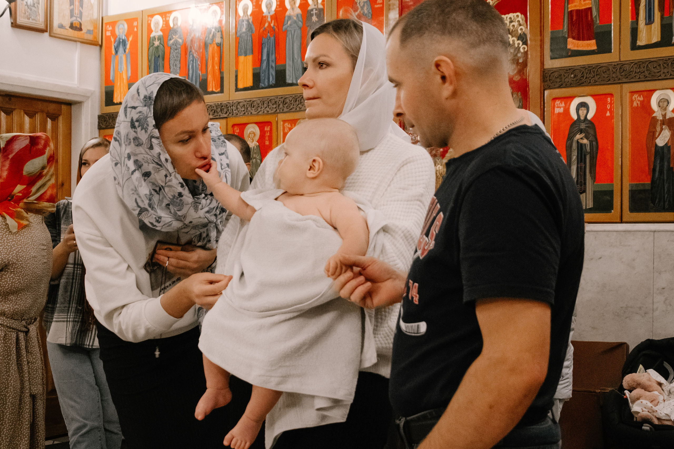Крещение Жени. Фотограф в Челябинске Любовь Денисенко