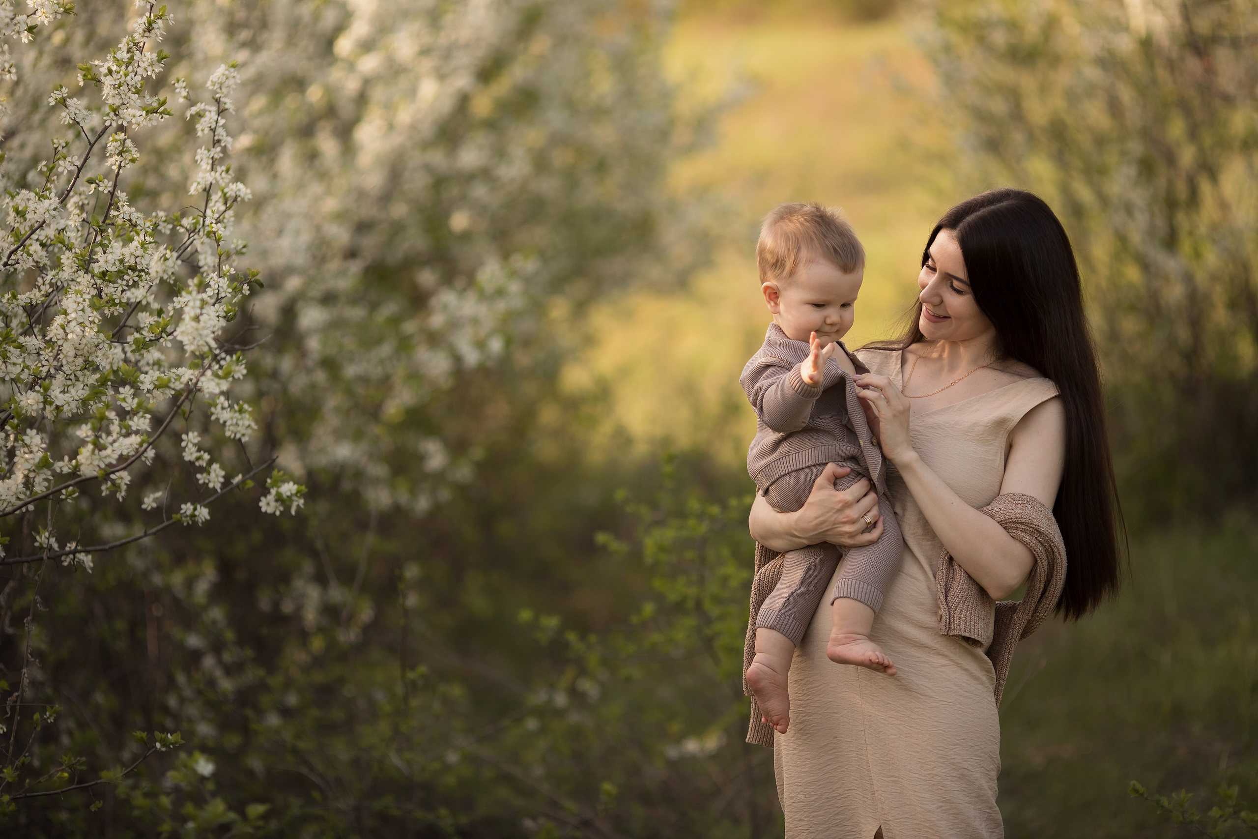 Первая весна. Семейный и детский фотограф в Саратове Полина Коткина