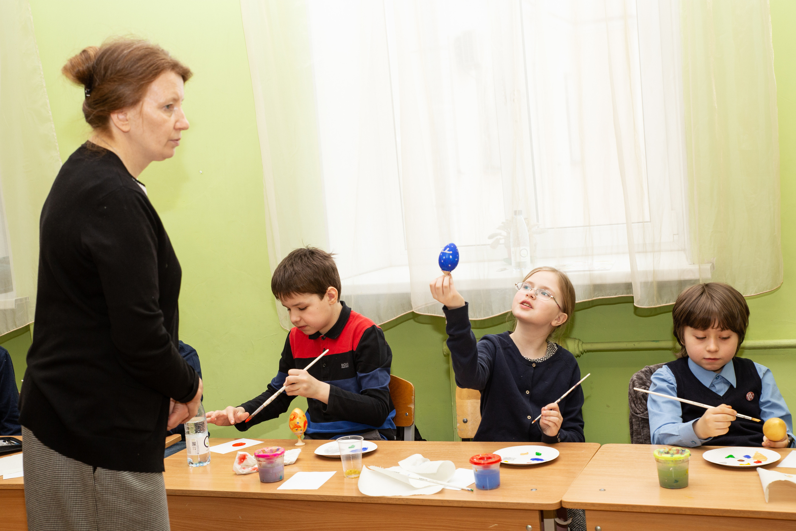 МК в гимназии Петершуле. Фотограф в Санкт-Петербурге