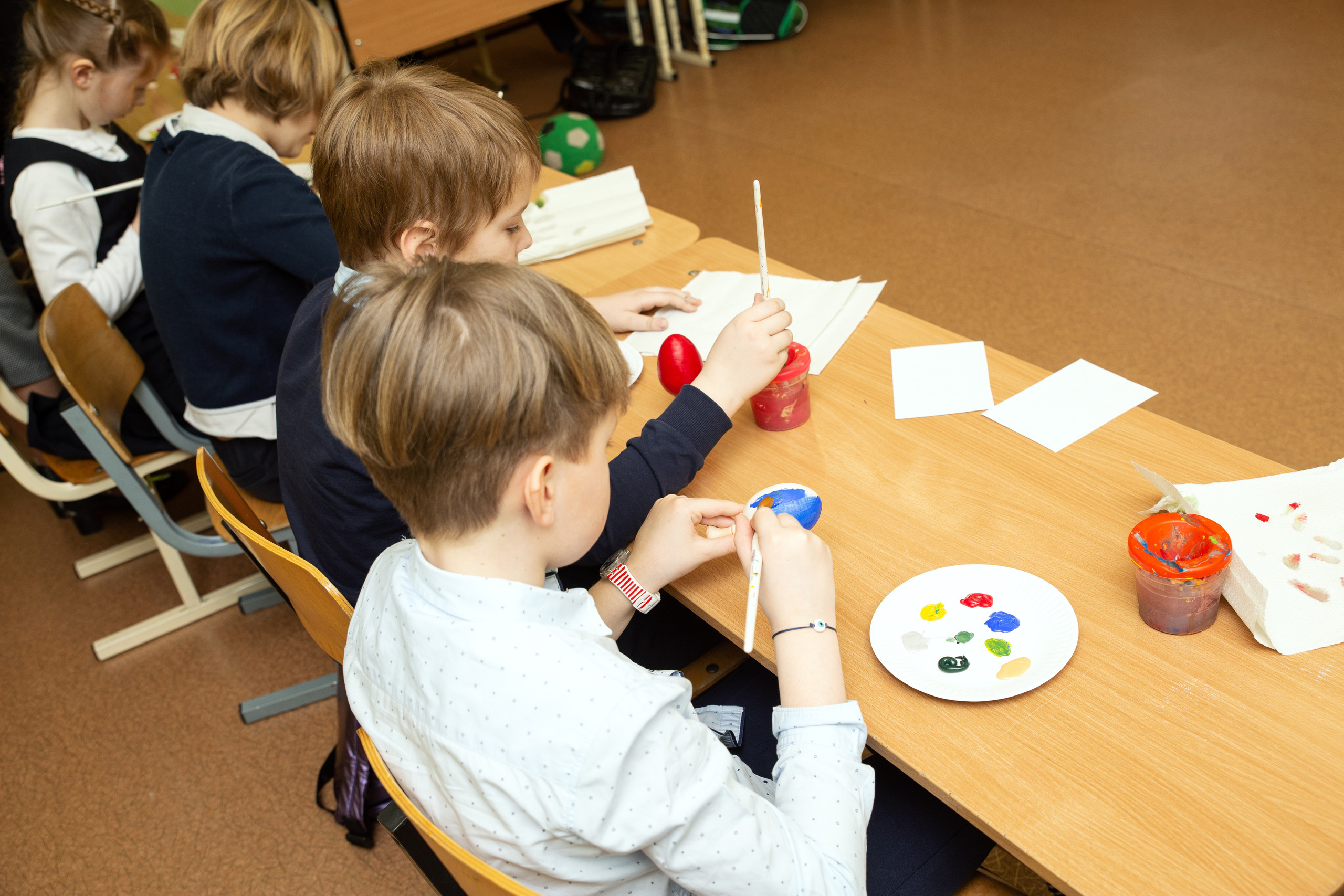 МК в гимназии Петершуле. Фотограф в Санкт-Петербурге