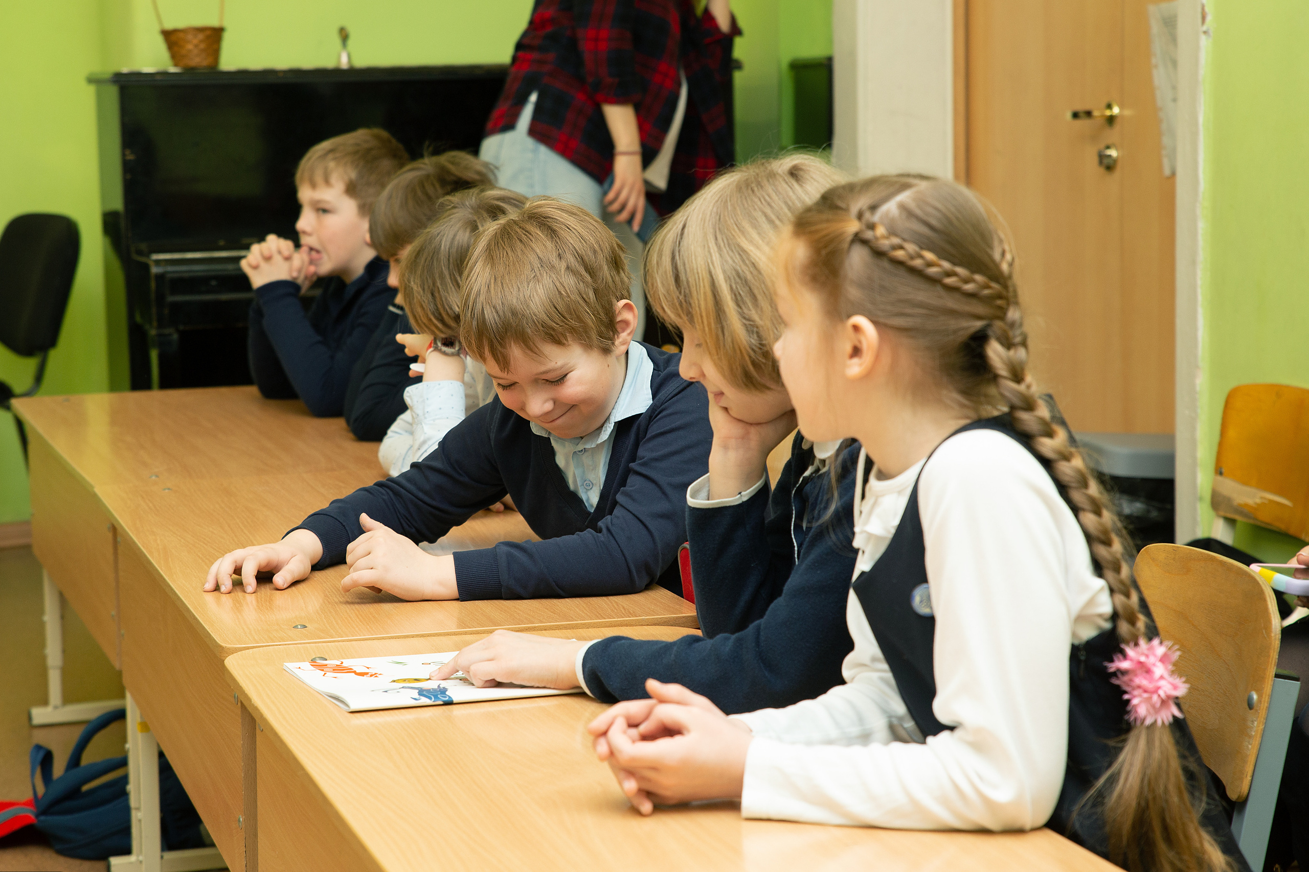 МК в гимназии Петершуле. Фотограф в Санкт-Петербурге