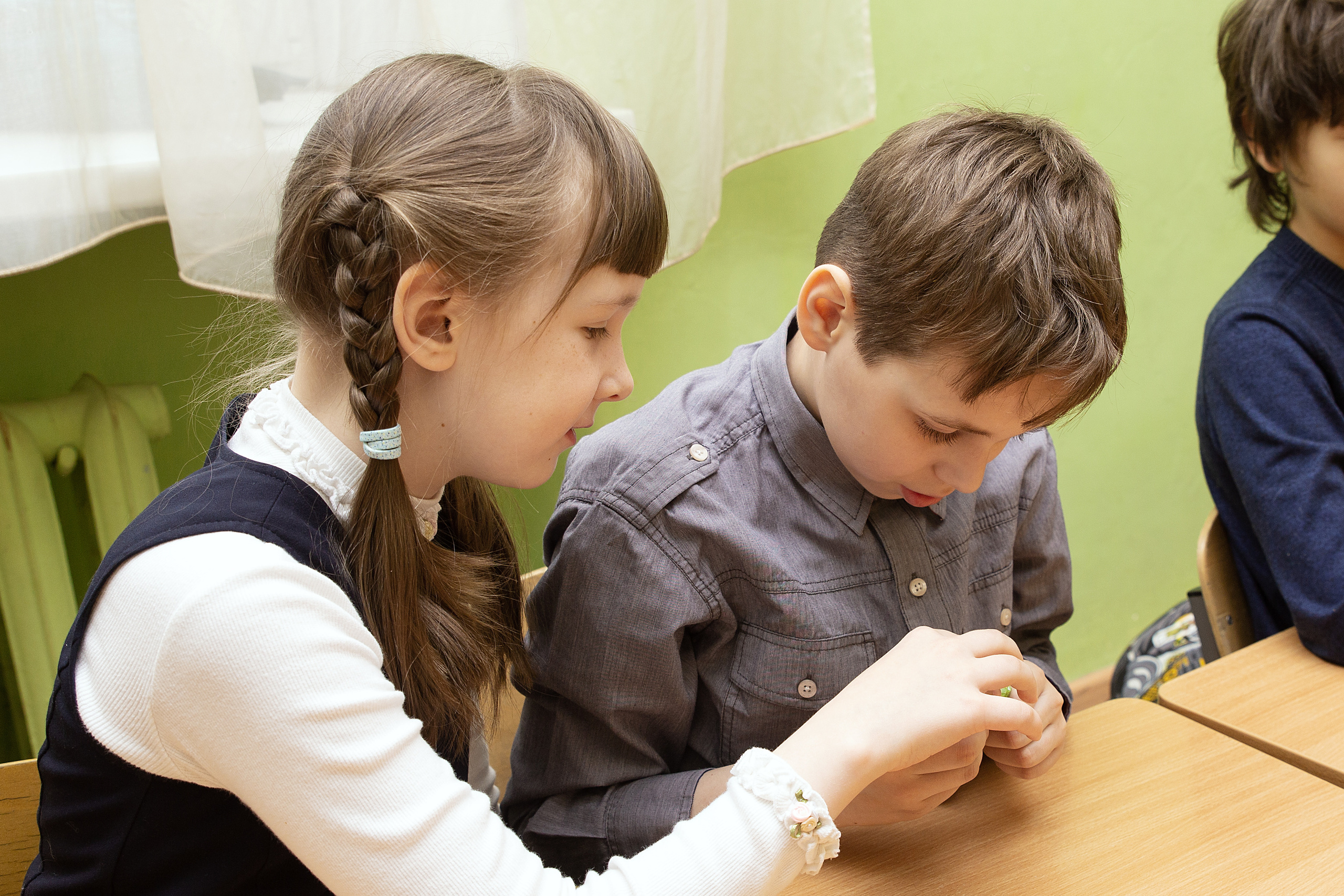 МК в гимназии Петершуле. Фотограф в Санкт-Петербурге