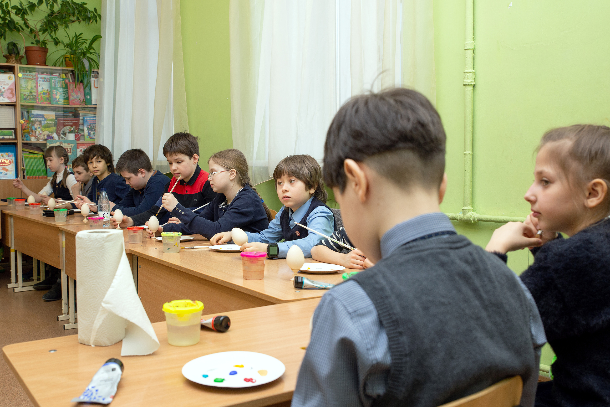 МК в гимназии Петершуле. Фотограф в Санкт-Петербурге