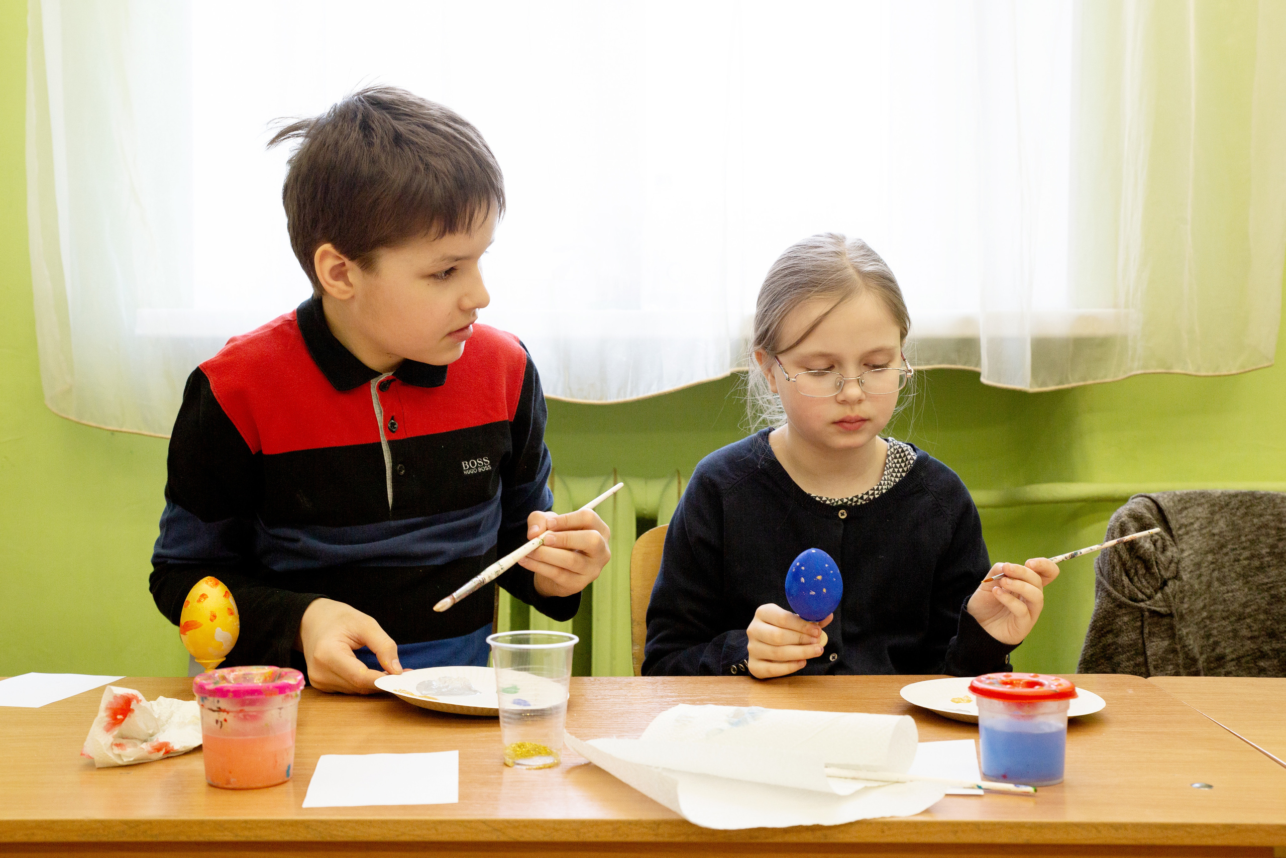 МК в гимназии Петершуле. Фотограф в Санкт-Петербурге