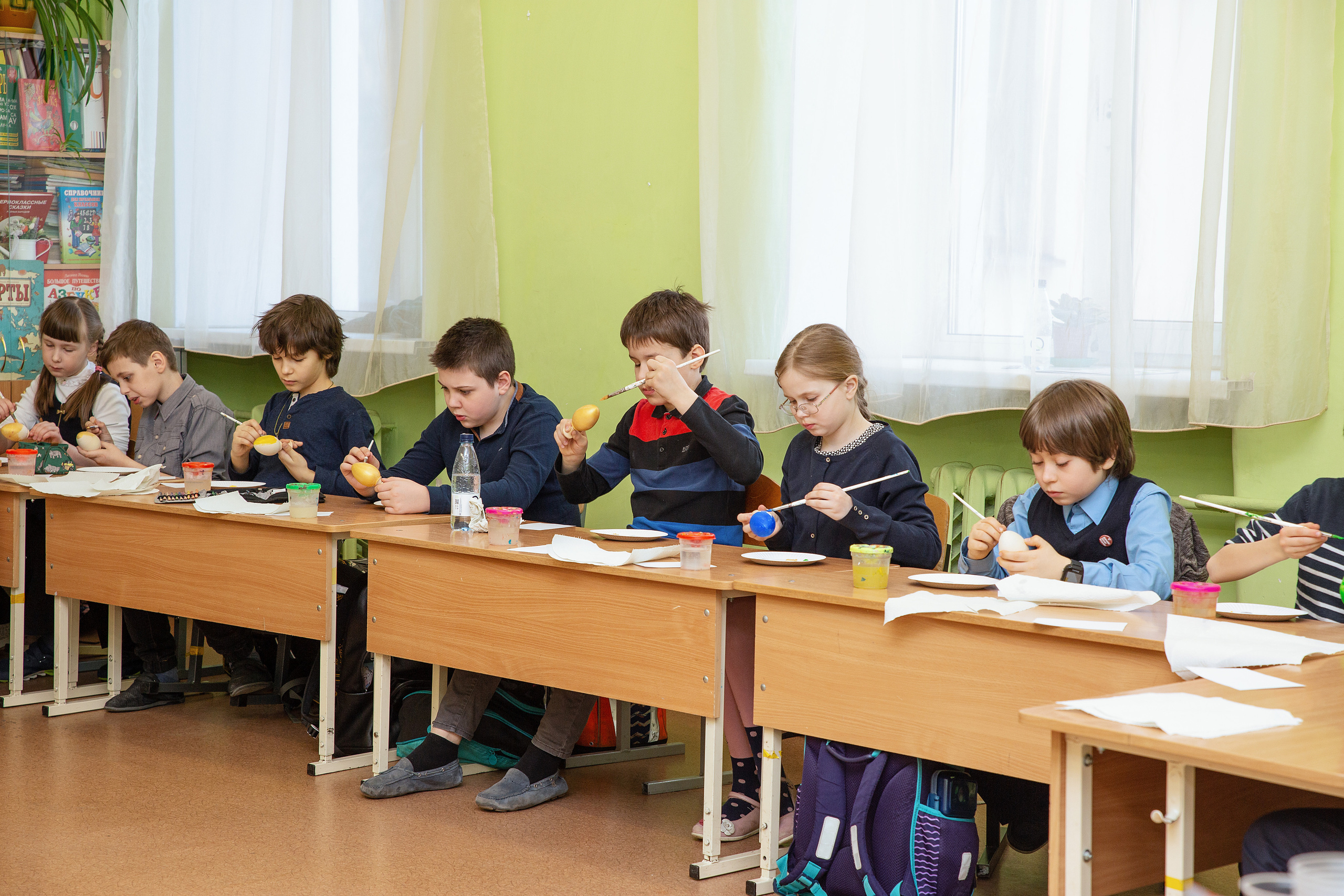 МК в гимназии Петершуле. Фотограф в Санкт-Петербурге