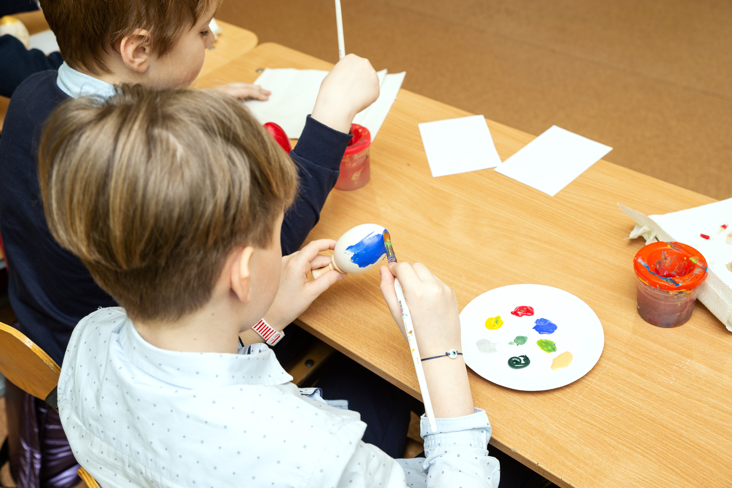 МК в гимназии Петершуле. Фотограф в Санкт-Петербурге