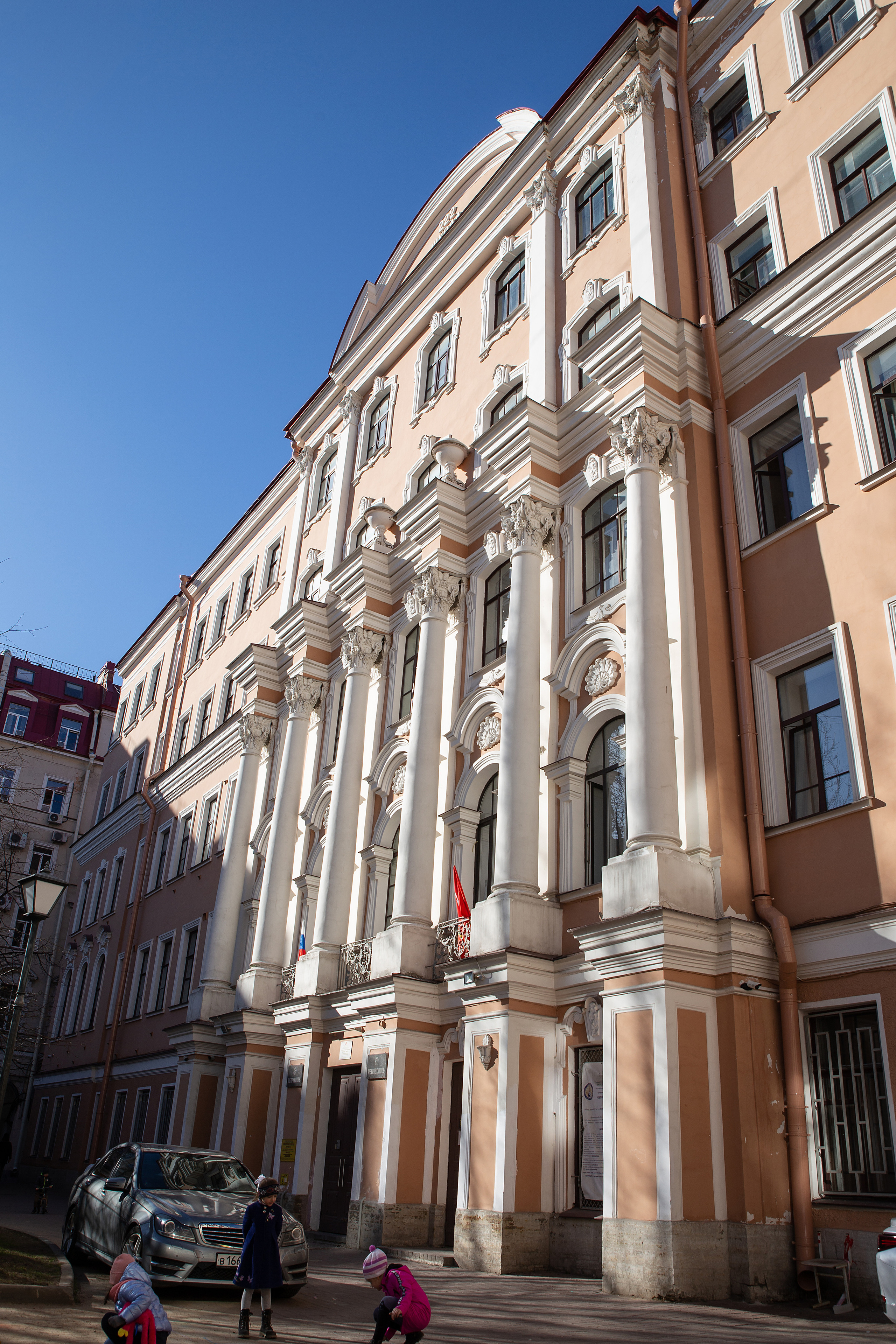 МК в гимназии Петершуле. Фотограф в Санкт-Петербурге