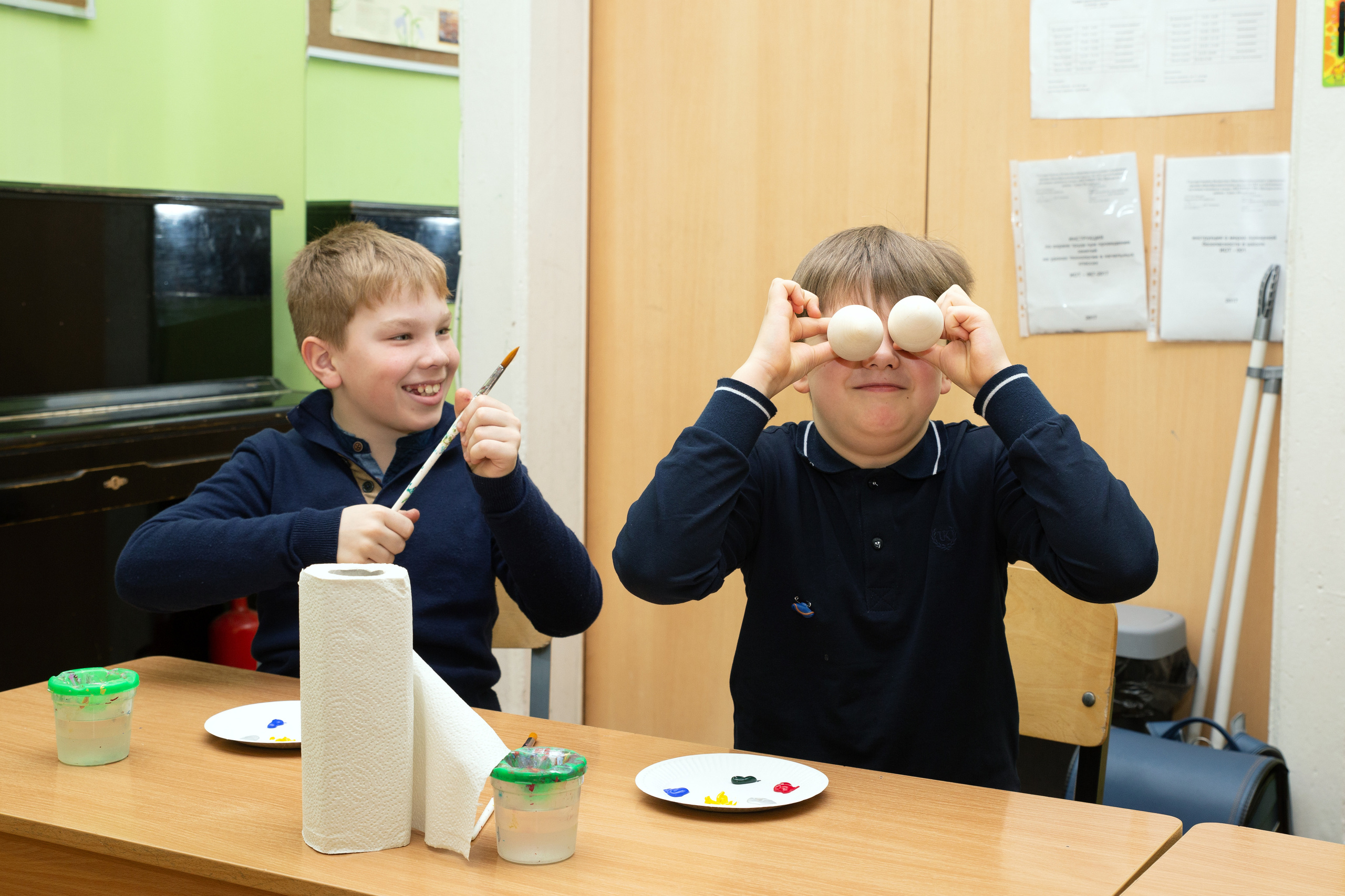 МК в гимназии Петершуле. Фотограф в Санкт-Петербурге