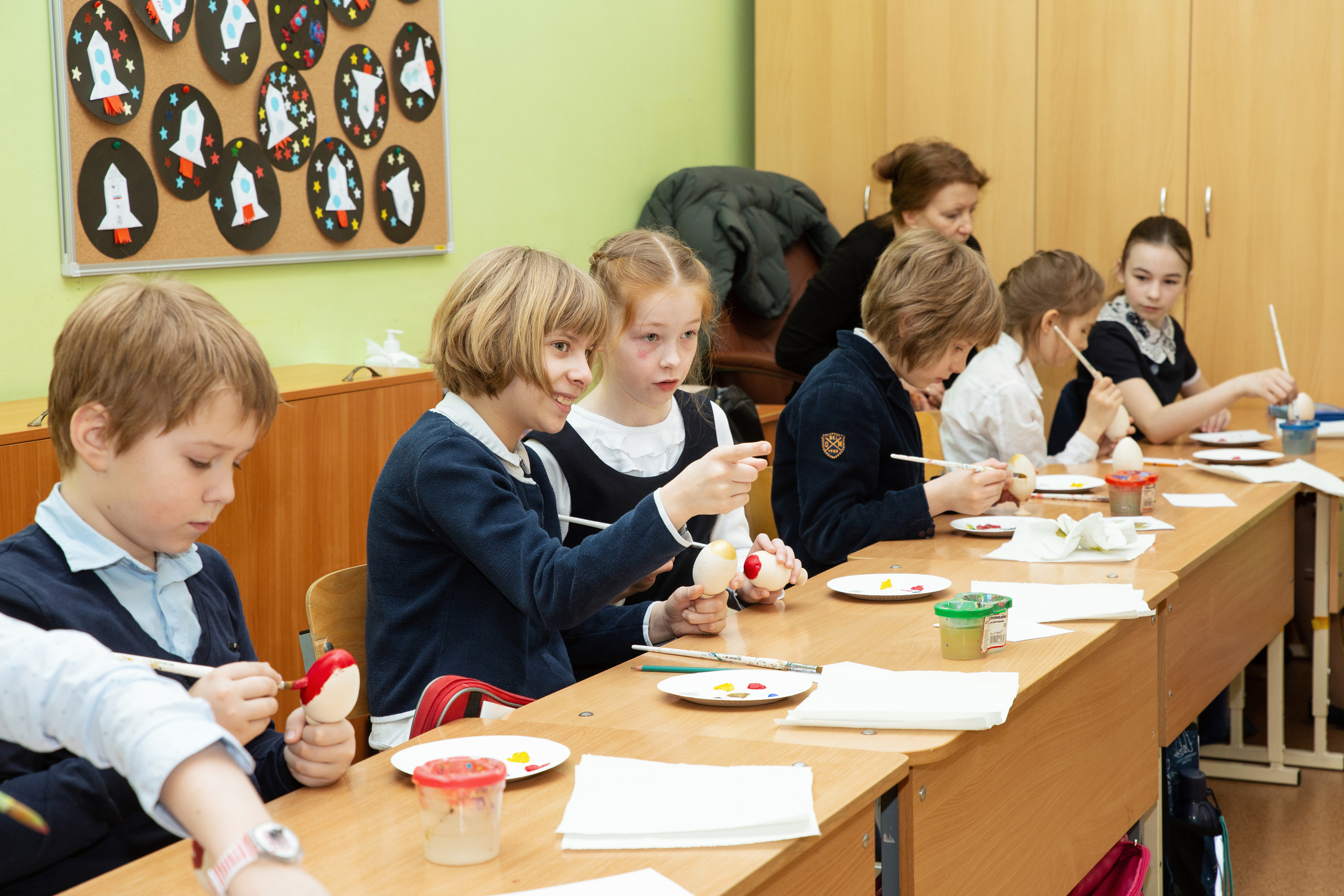 МК в гимназии Петершуле. Фотограф в Санкт-Петербурге