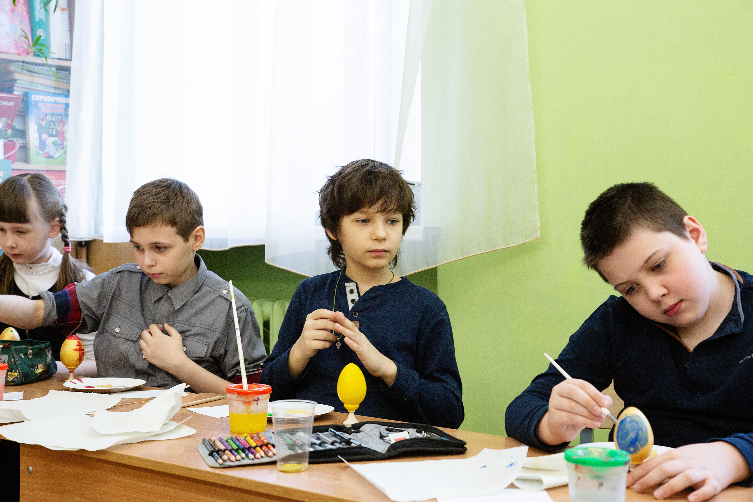 МК в гимназии Петершуле. Фотограф в Санкт-Петербурге