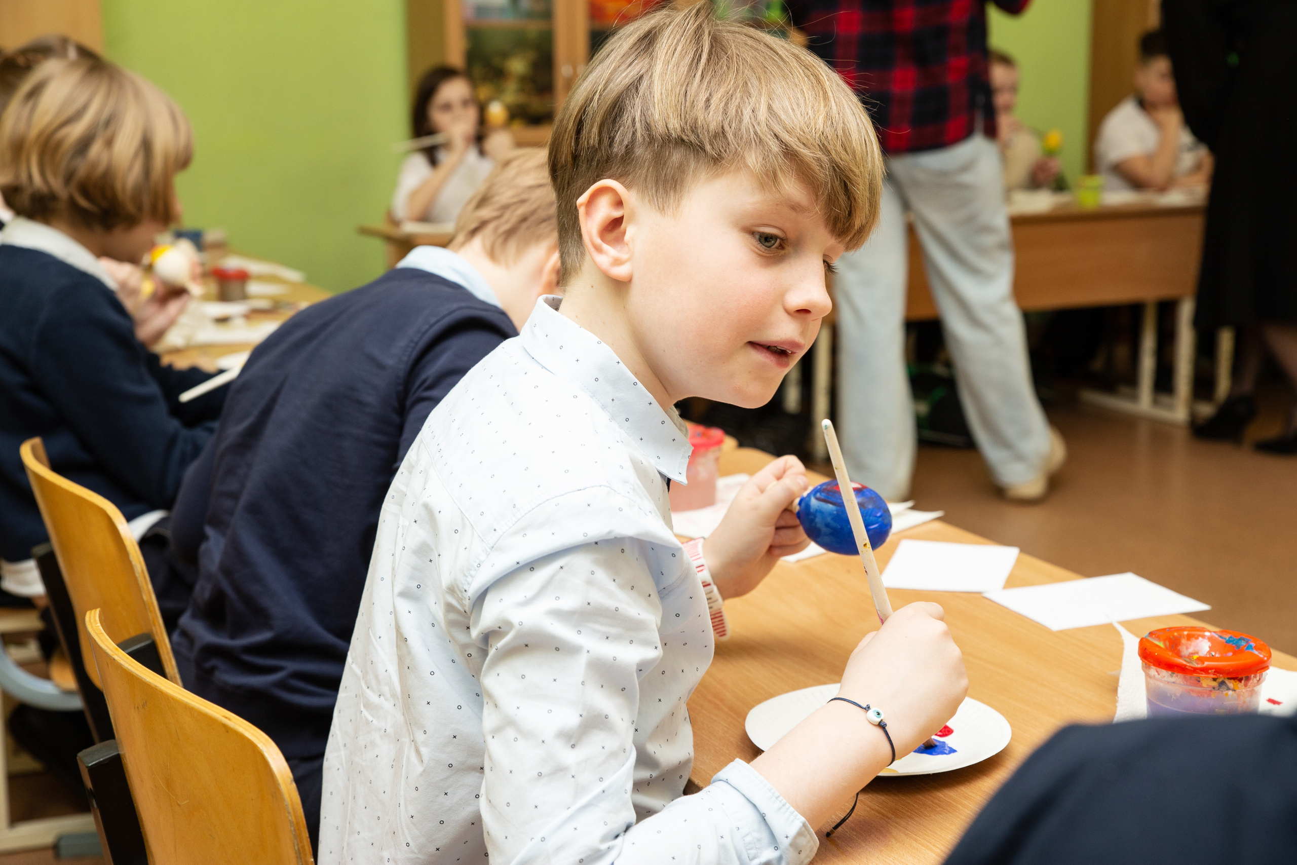 МК в гимназии Петершуле. Фотограф в Санкт-Петербурге