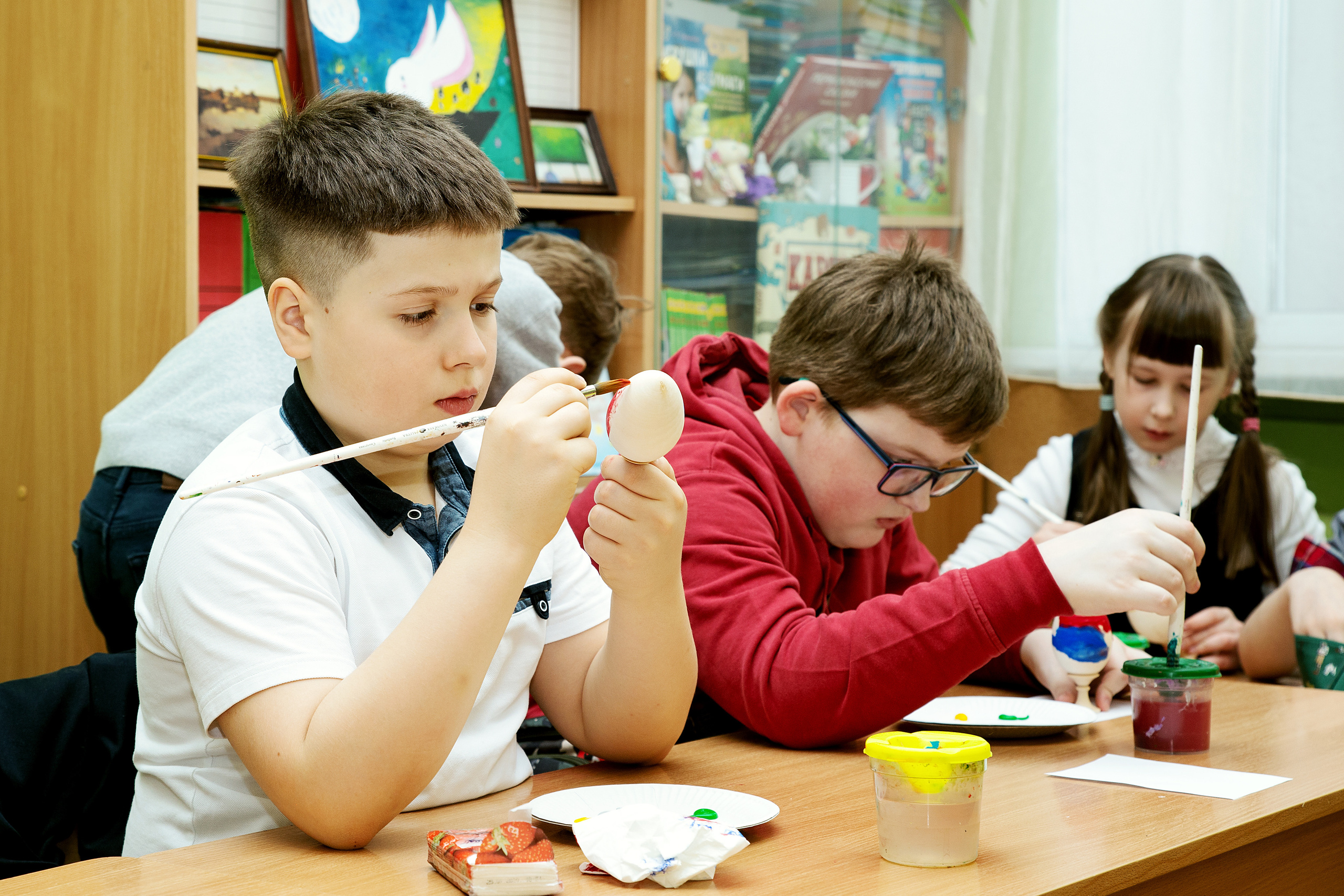 МК в гимназии Петершуле. Фотограф в Санкт-Петербурге