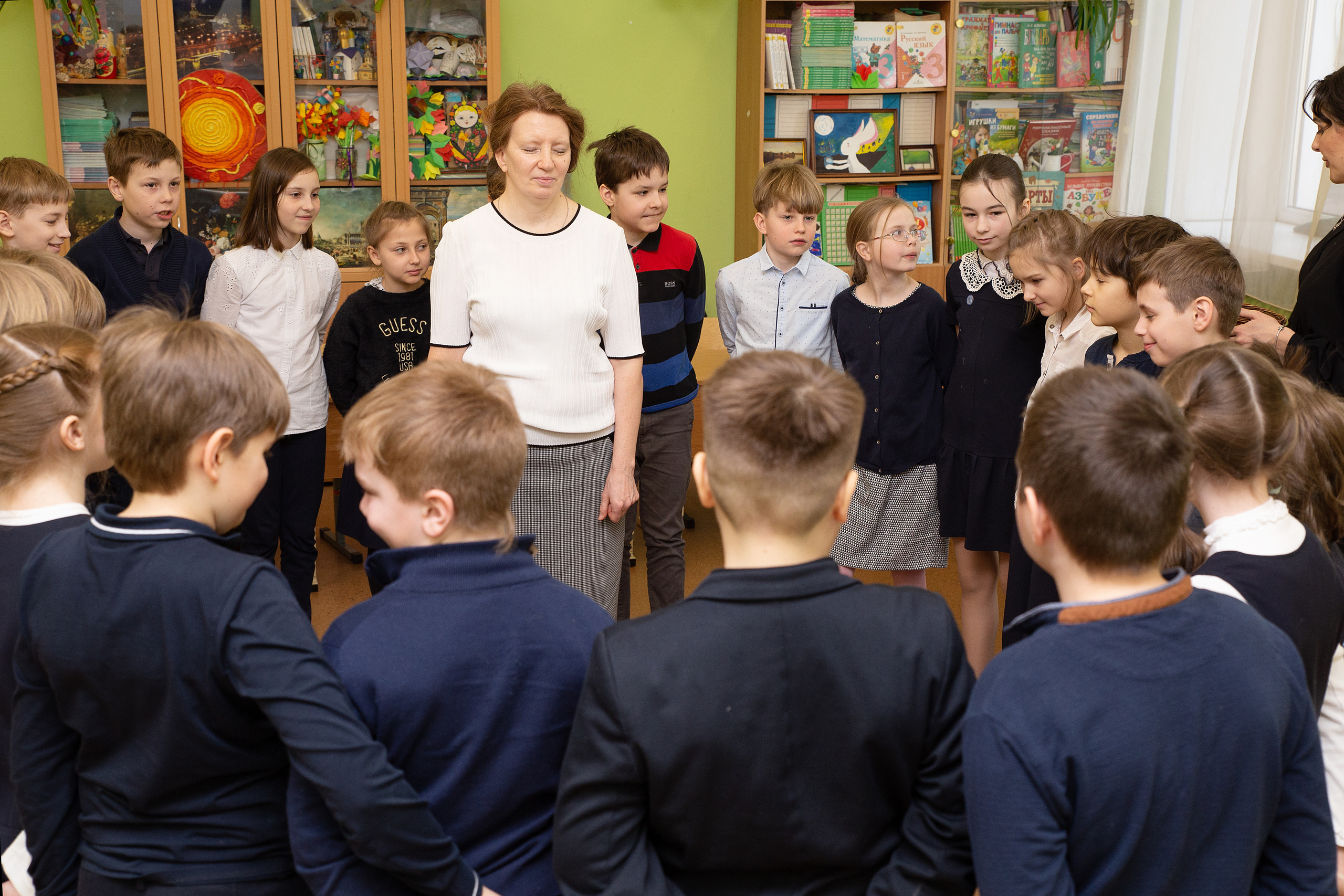 МК в гимназии Петершуле. Фотограф в Санкт-Петербурге