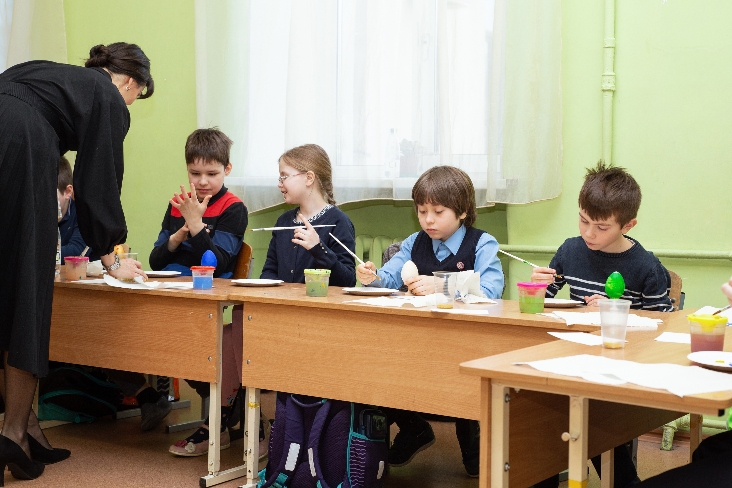 МК в гимназии Петершуле. Фотограф в Санкт-Петербурге