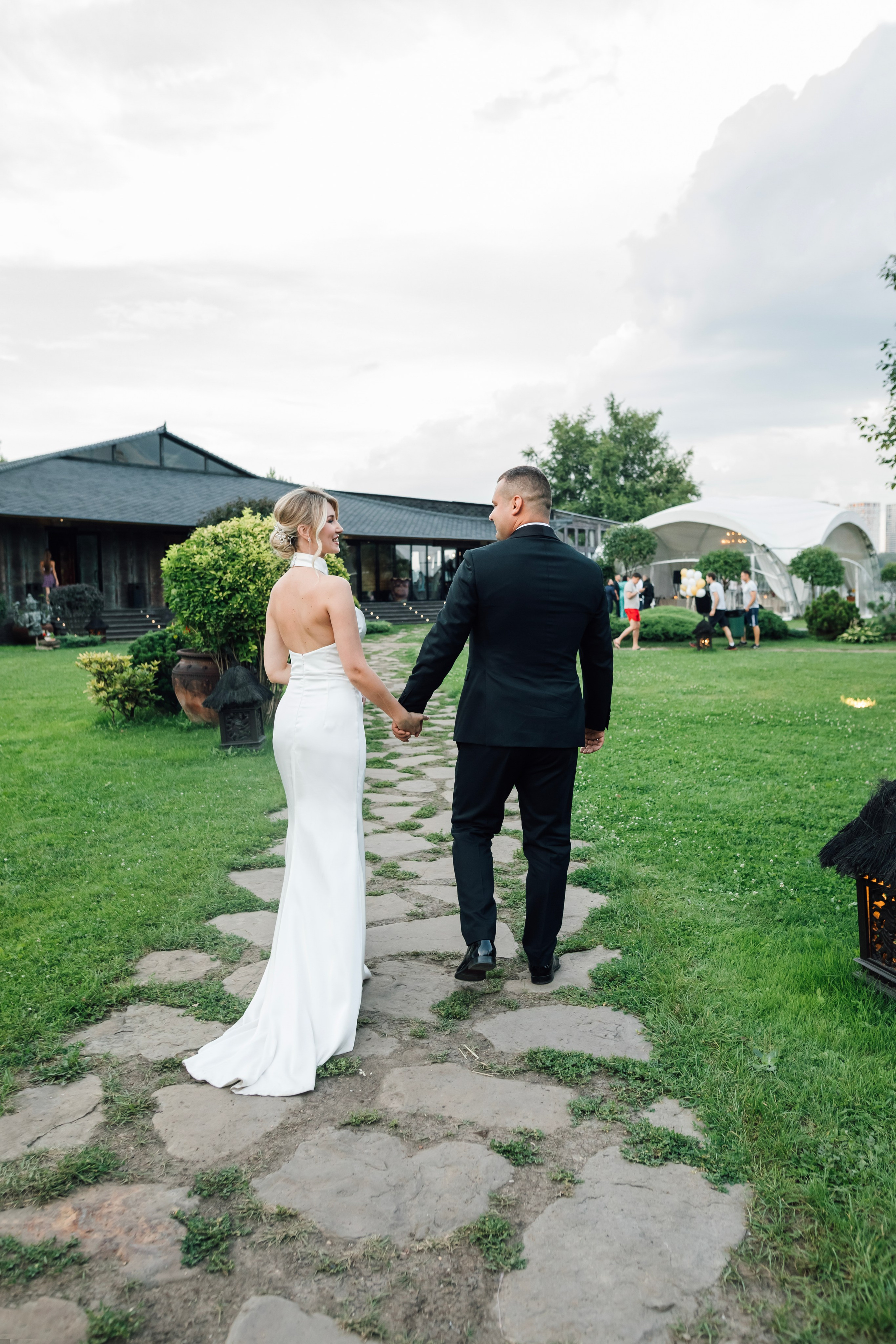 Ольга и Сергей. Свадьба в шатре. Свадебный и семейный фотограф в Москве Евгения Лисина