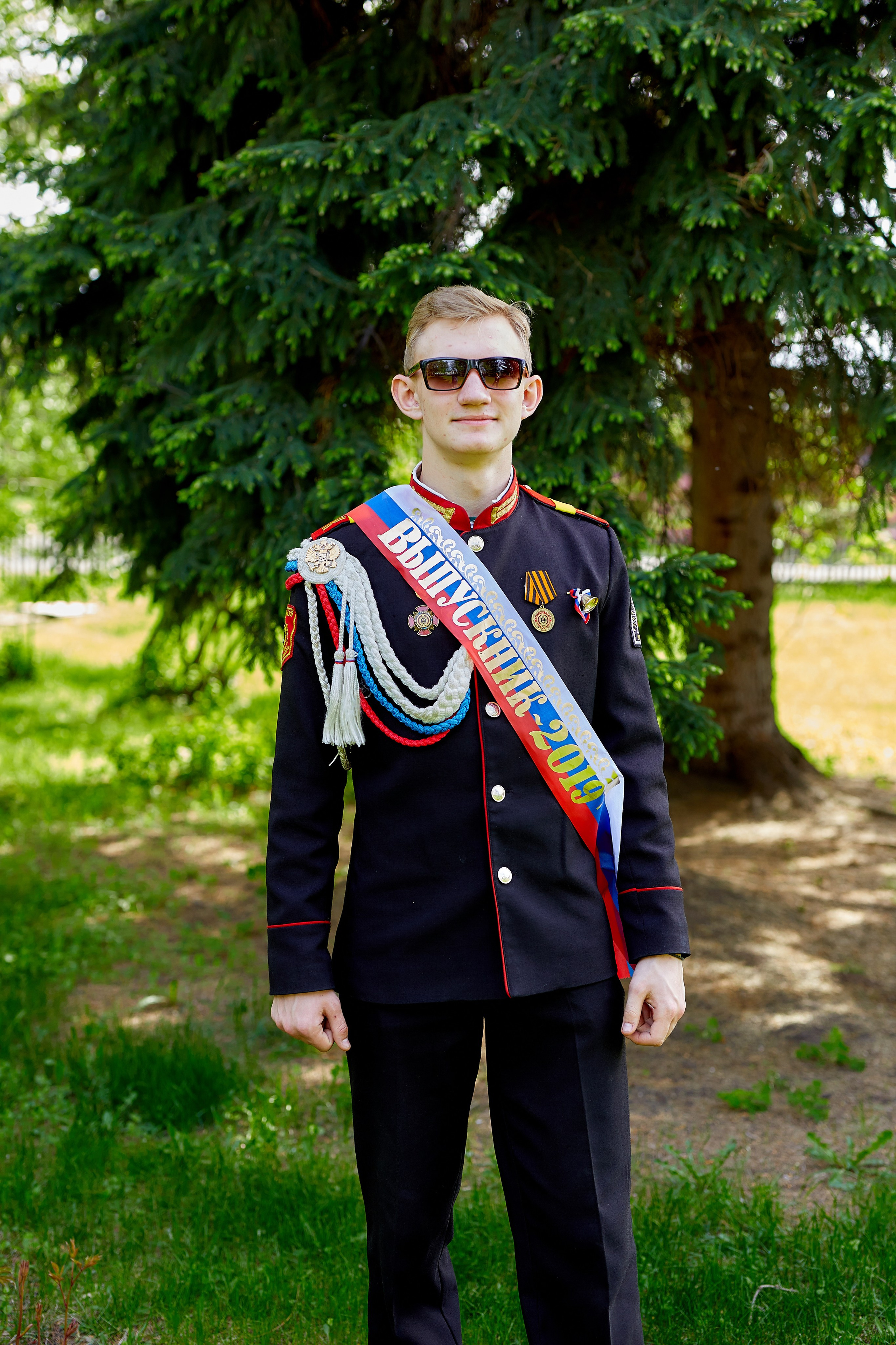 Кадеты последний звонок. Фотограф Вячеслав Фарунин