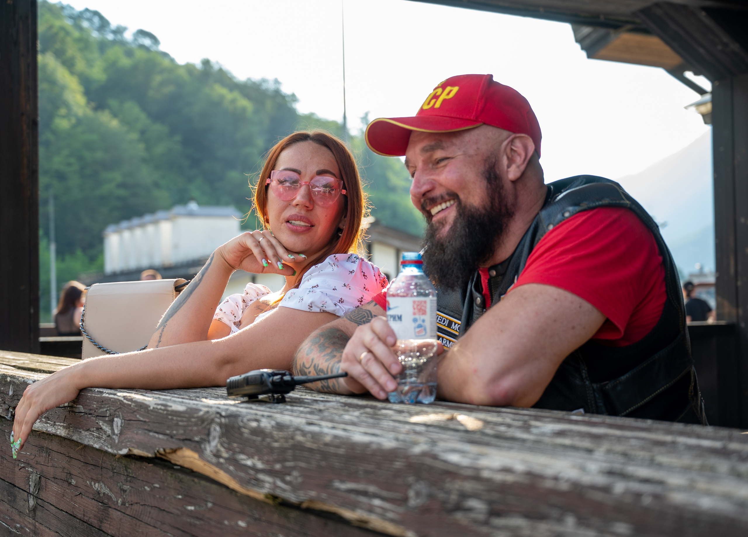 11- ый Ежегодный Байк Фестиваль " Медвежья МОТО ПОЛЯНА». Фотографирую счастливых людей в Сочи