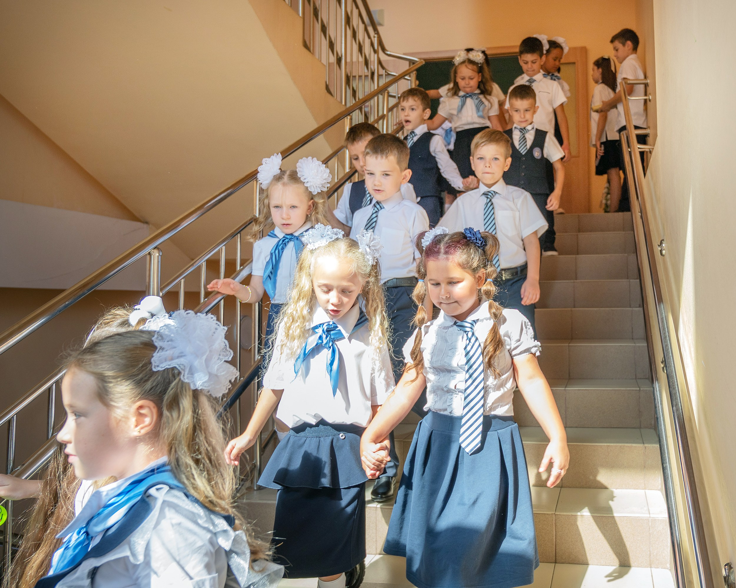 Первый раз в первый класс. Фотографирую счастливых людей в Сочи