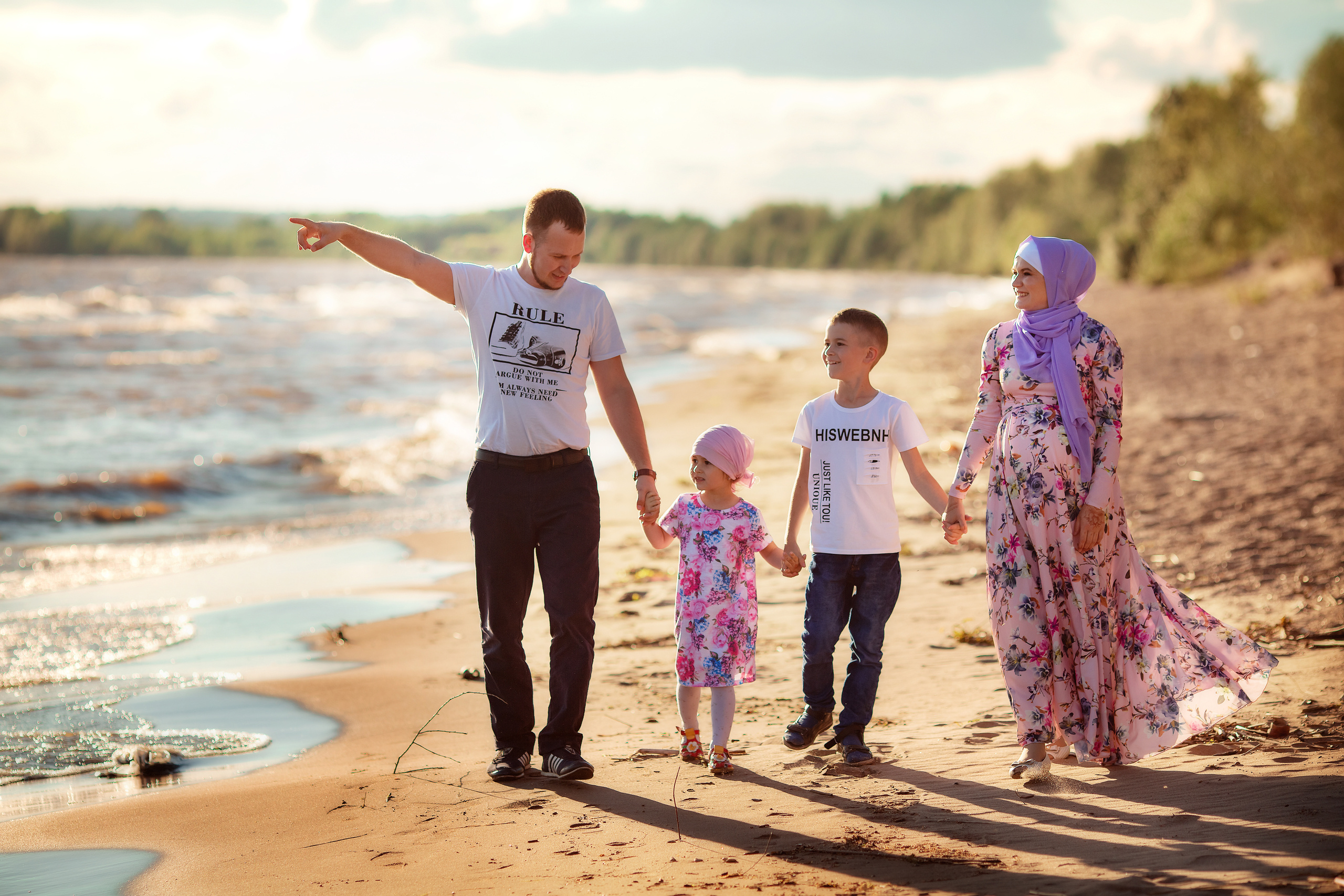 Семейная фотопрогулка. Мила Дементьева семейный и детский фотограф Казань