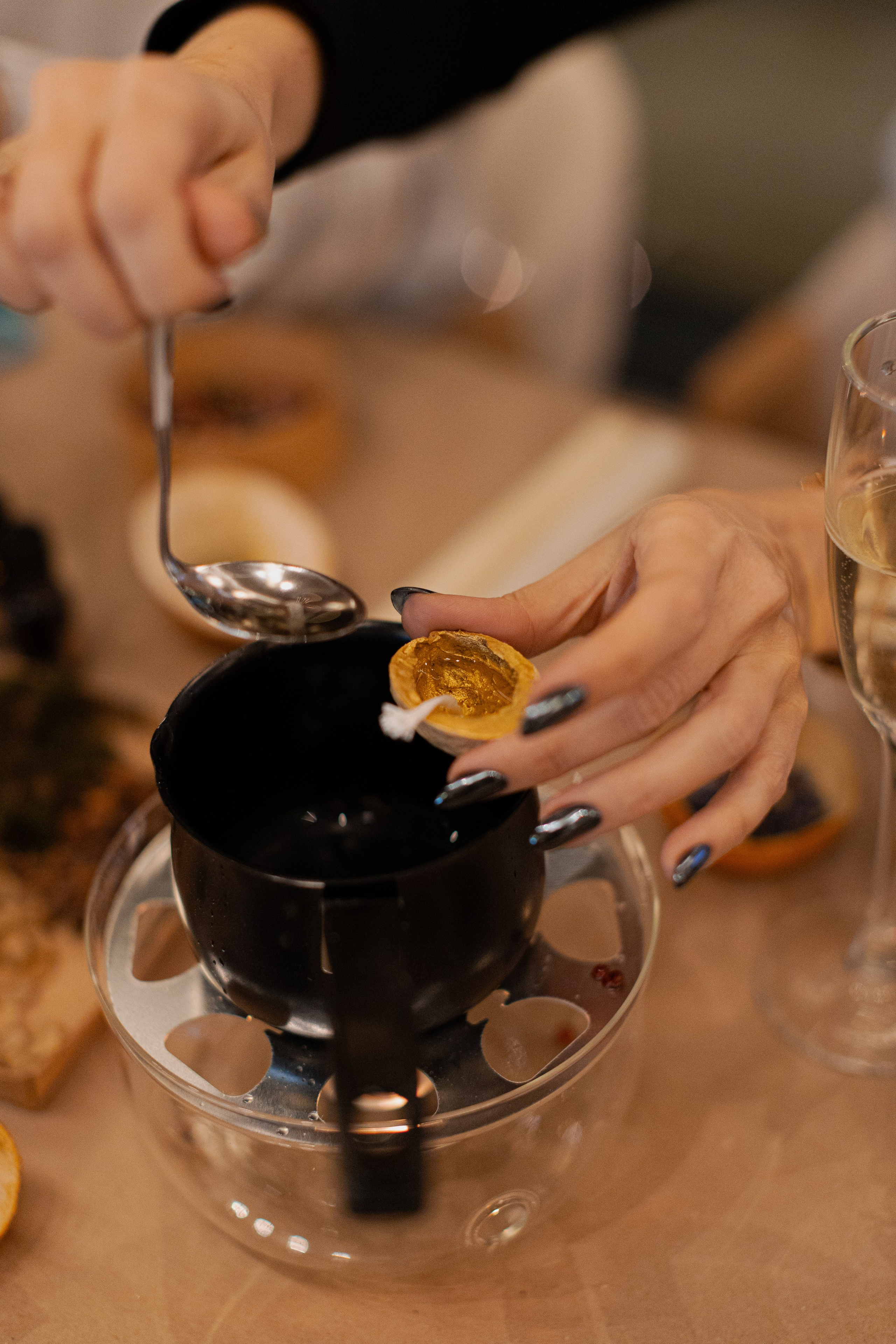 Мк свечи и венок (новогодний корпоратив). Анастасия Ракчеева Художник