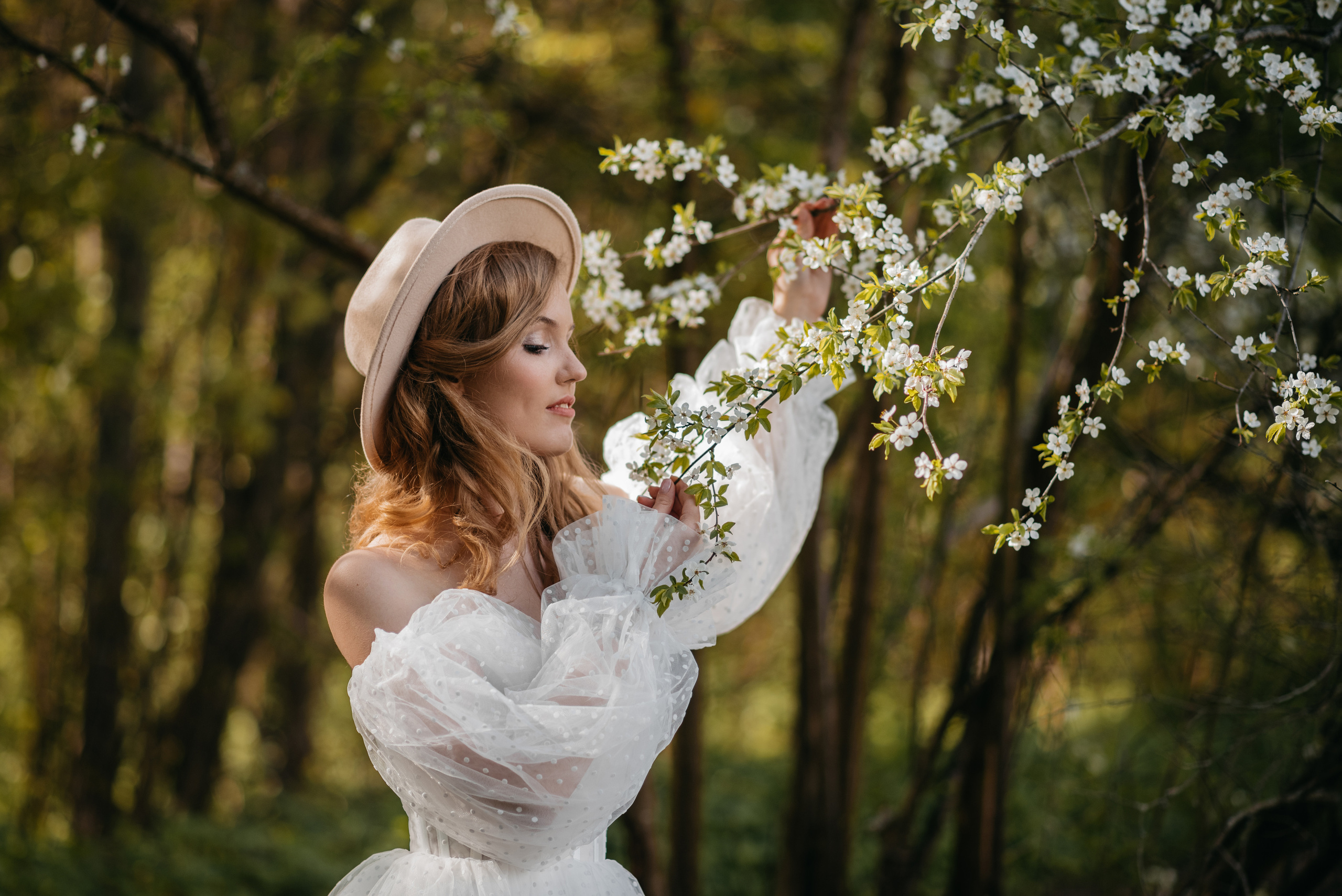 Фотосессия весной