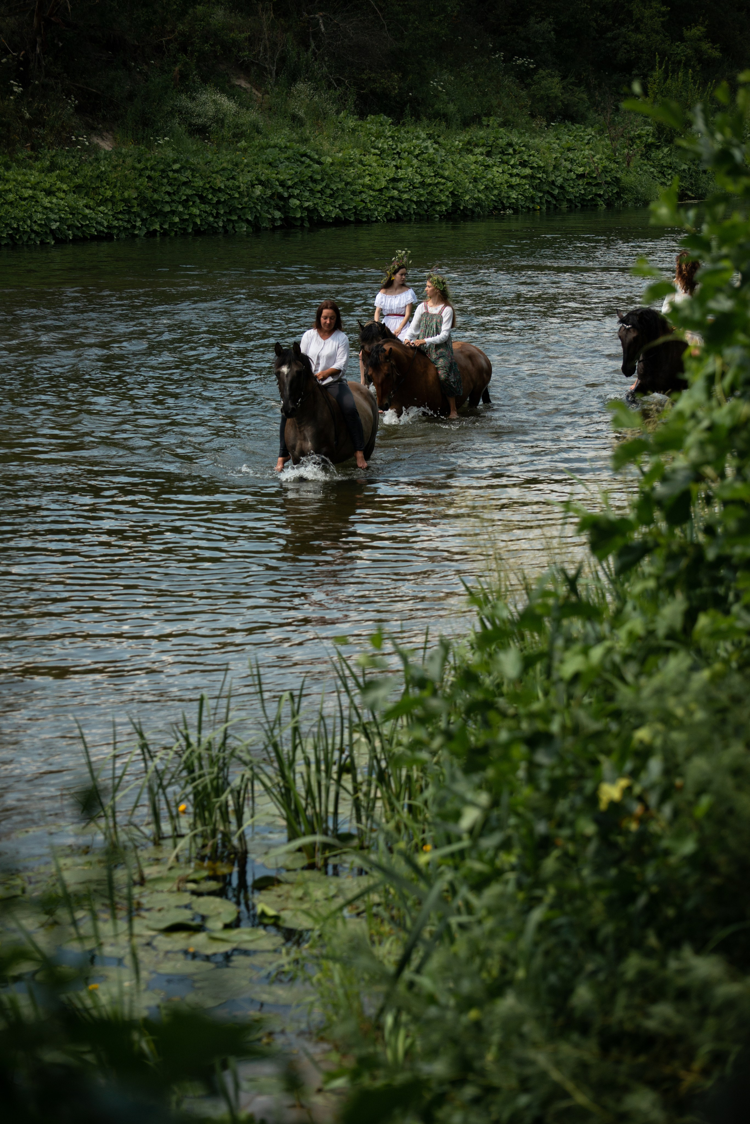 Купала в Родославном. Конный фотограф в Саратове Юлия Иванова