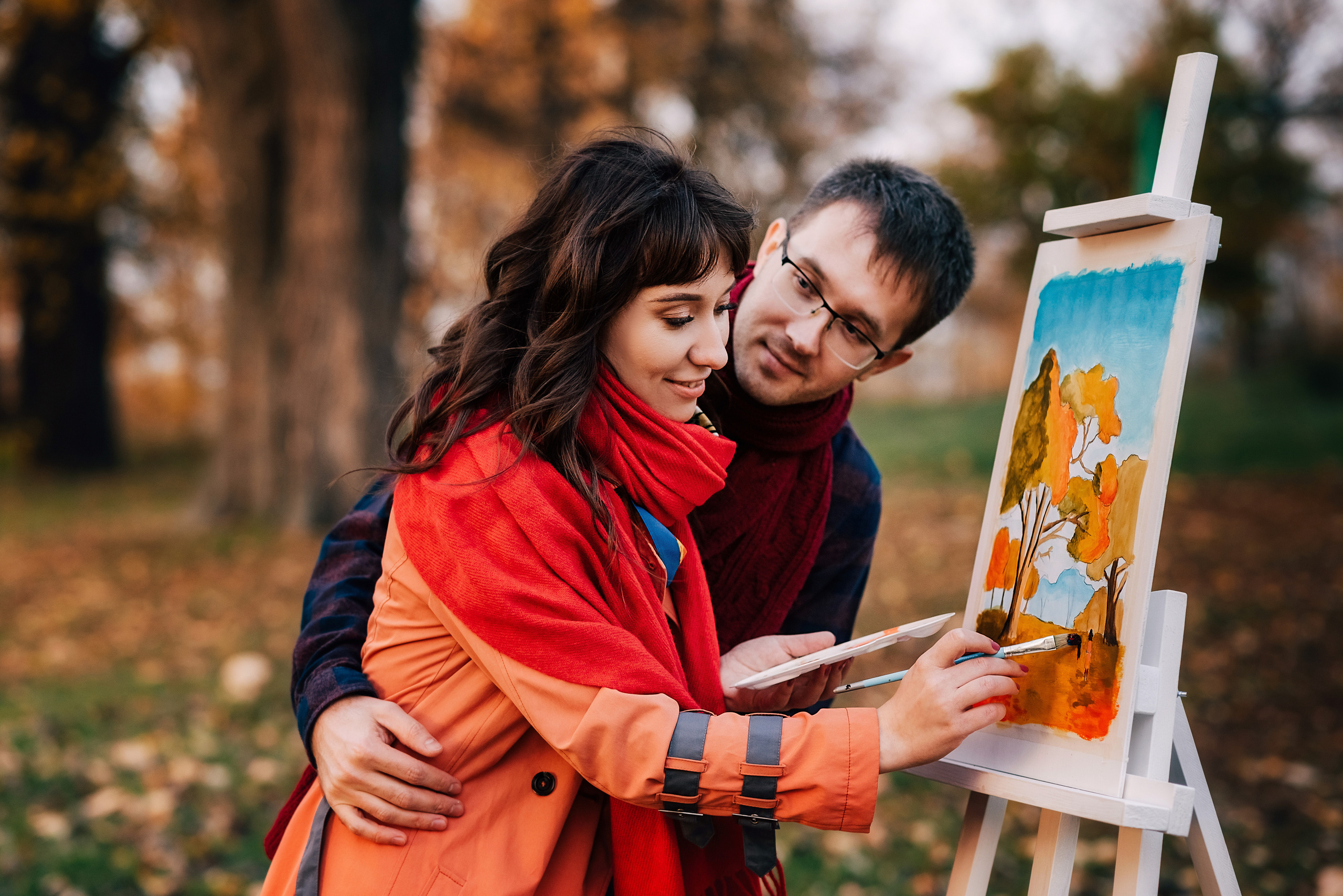 Катя & Дима (он её нарисовал…). Свадебный и семейный фотограф Чебоксары Ольга Ник