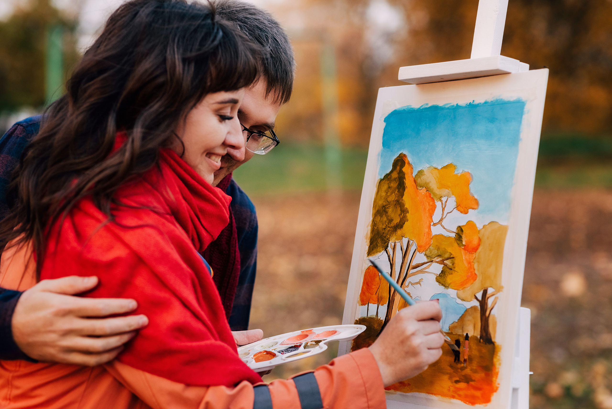 Катя & Дима (он её нарисовал…). Свадебный и семейный фотограф Чебоксары Ольга Ник