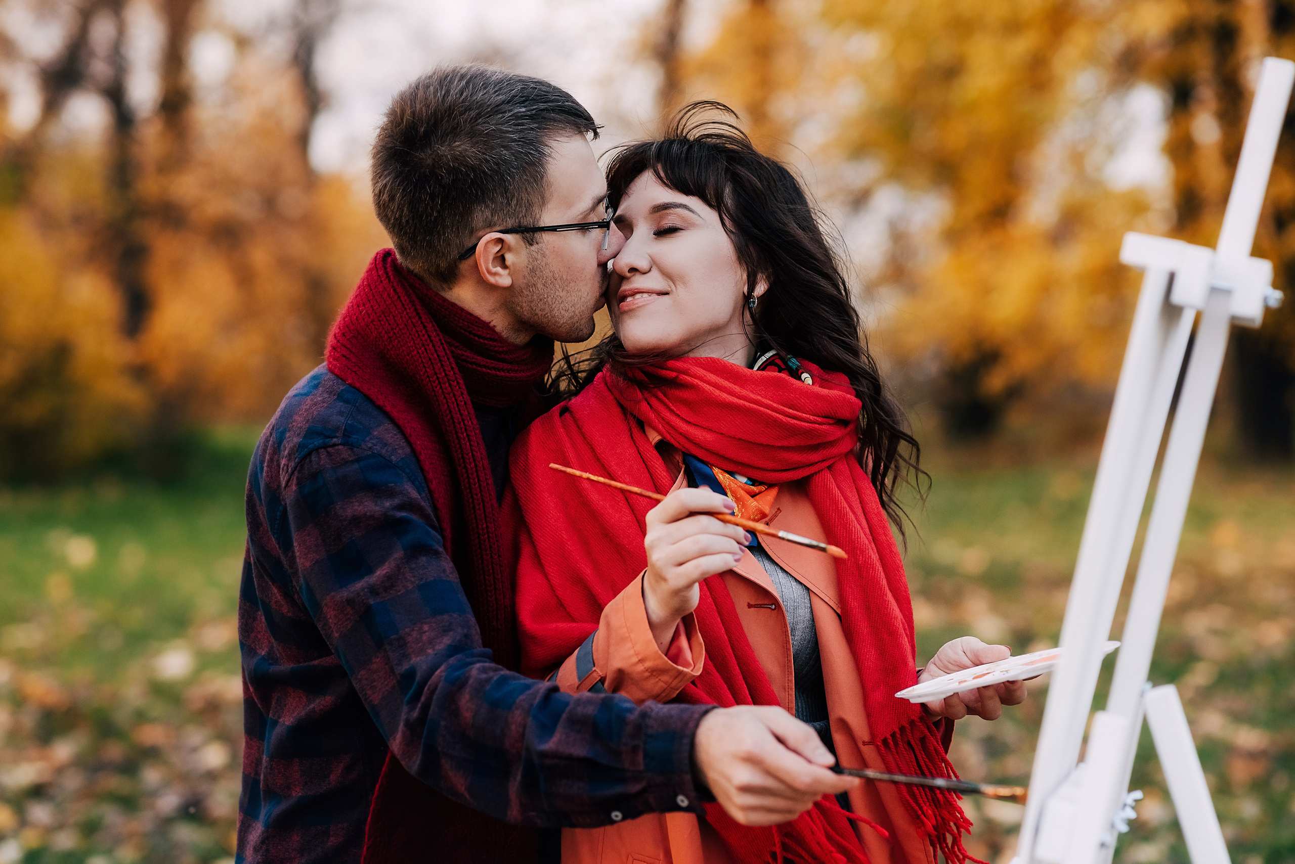 Катя & Дима (он её нарисовал…). Свадебный и семейный фотограф Чебоксары Ольга Ник