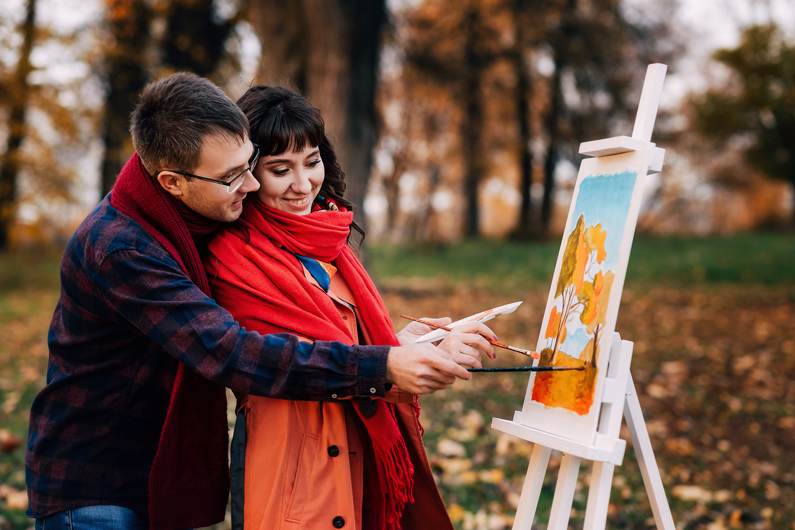 Катя & Дима (он её нарисовал…). Свадебный и семейный фотограф Чебоксары Ольга Ник