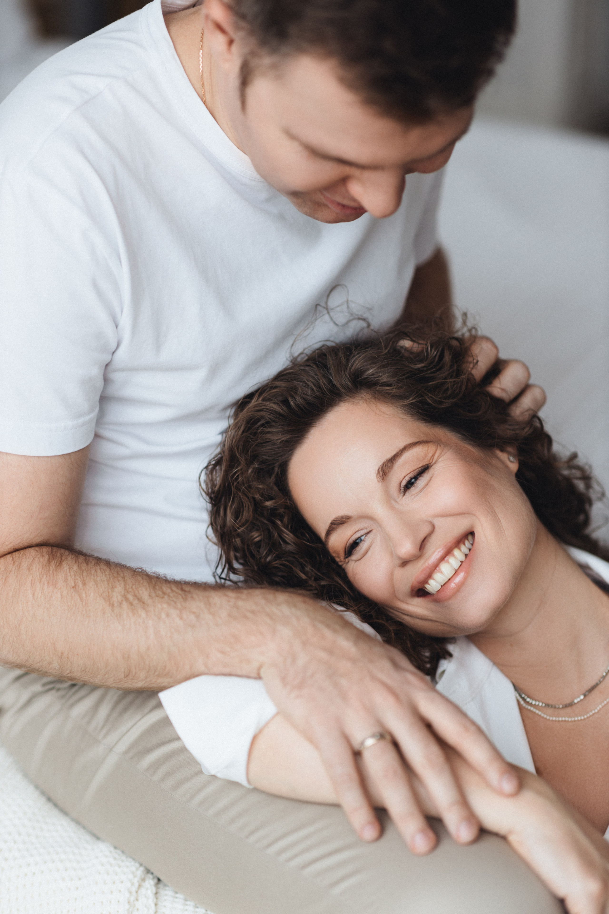 Семейная съемка первой беременности. Света Полетаева Москва