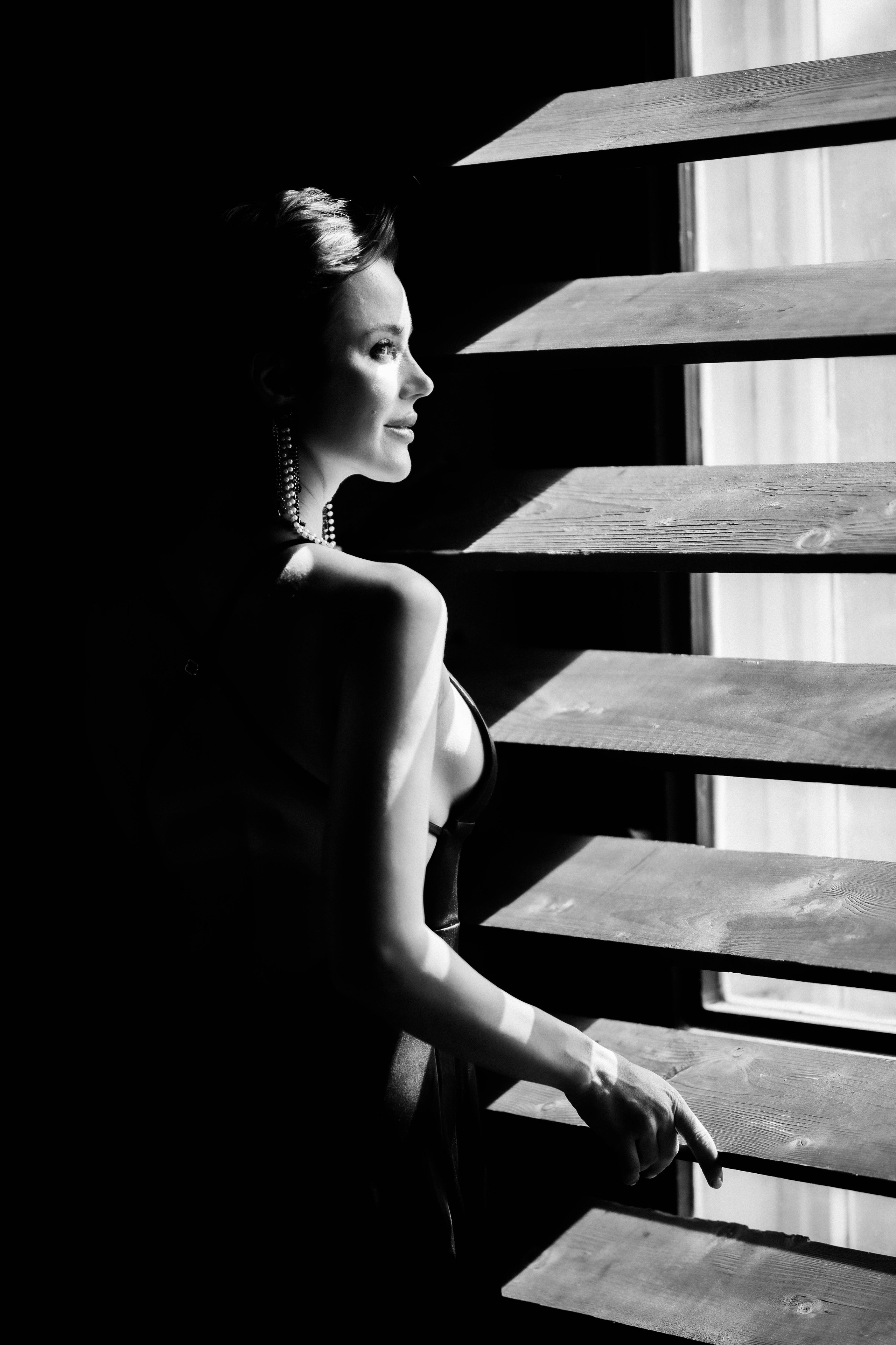 Женское. ЧБ Фотограф Ольга Лесли